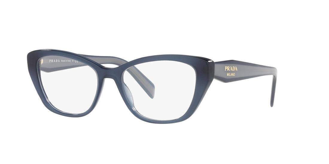 Brillen prada pr 19wv 07q1o1 opalo cat eye femenina größe 53mm - Hauptansicht