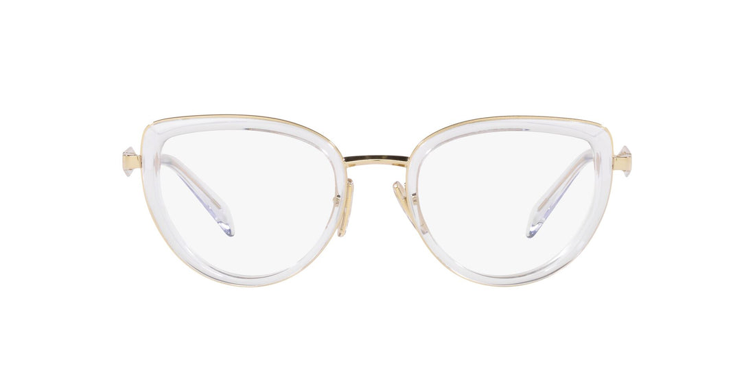 Okulary korekcyjne prada pr 54zv 2az1o1 transparente pillow femenino rozmiar 49mm - Widok szczegółowy
