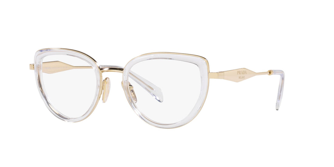 Okulary korekcyjne prada pr 54zv 2az1o1 transparente pillow femenino rozmiar 49mm - Widok główny