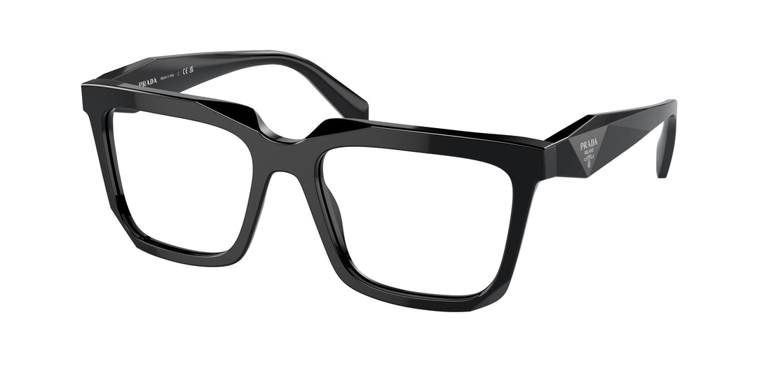 Brillen prada pr a19v 16k1o1 negro rectangular femenina größe 54mm - Hauptansicht