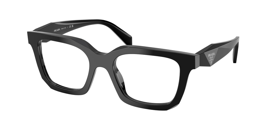 Gafas graduadas prada pr c08v 16k1o1 negro irregular femenino talla 50mm - Vista principal