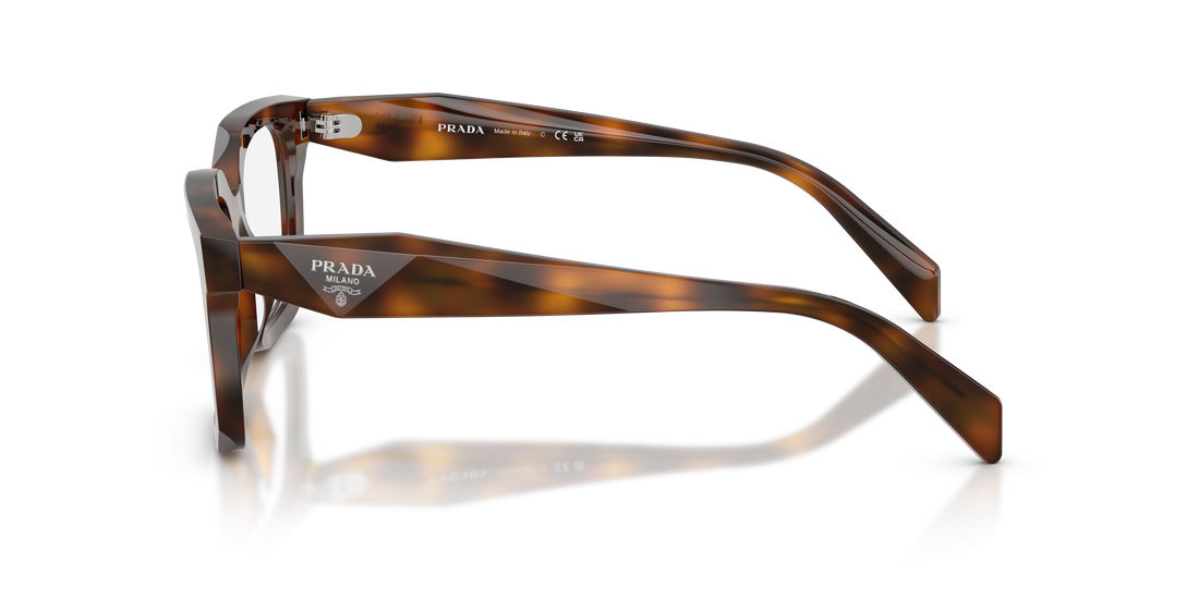 Prescription glasses prada pr c08v 20d1o1 havana irregular femenino size 52mm - Detailed view