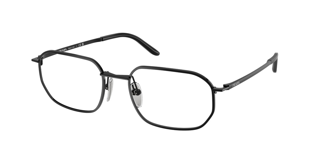 Gafas graduadas prada pr d51v 1ab1o1 negro irregular masculino talla 52mm - Vista principal