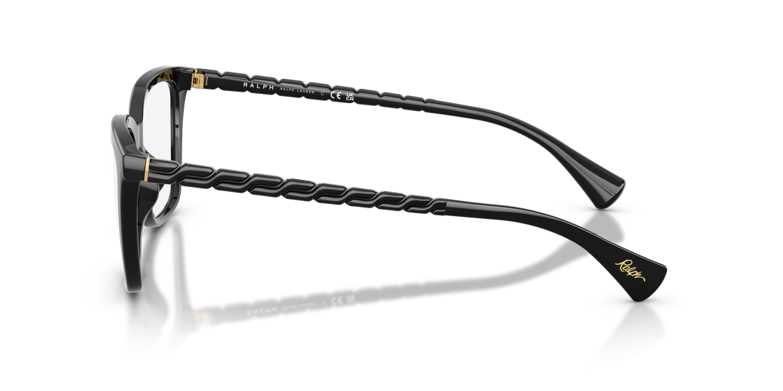 Occhiali da vista ralph ra7178u 5001 negro butterfly femenino taglia 54mm - Vista dettagliata