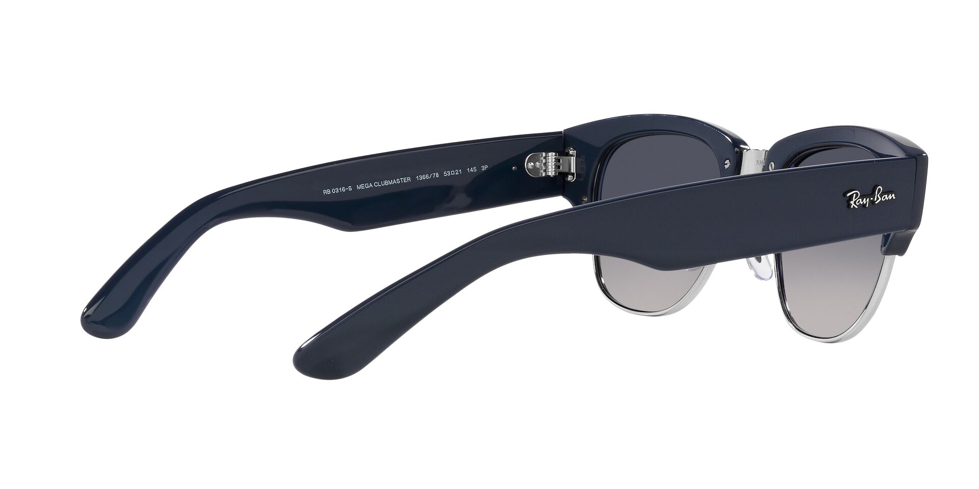 RAY-BAN RB0316S MEGA CLUBMASTER 136678 53