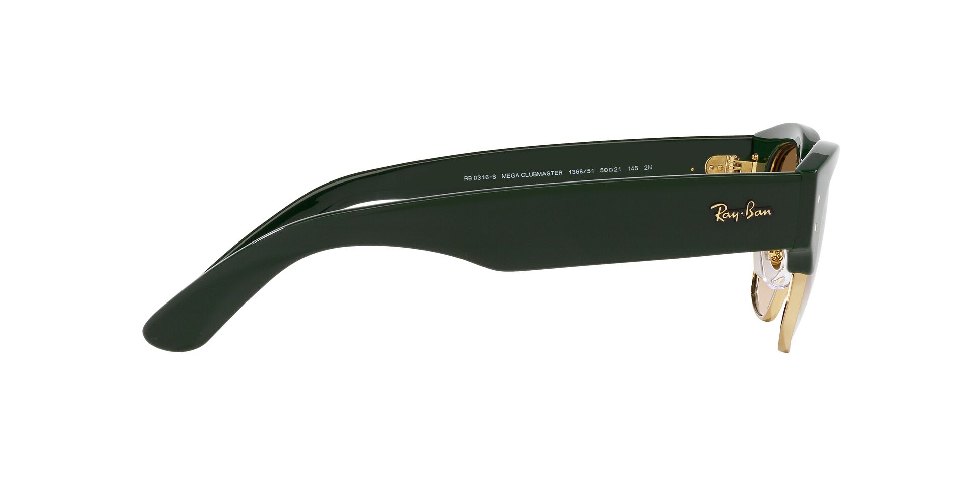 RAY-BAN RB0316S MEGA CLUBMASTER 136851 50