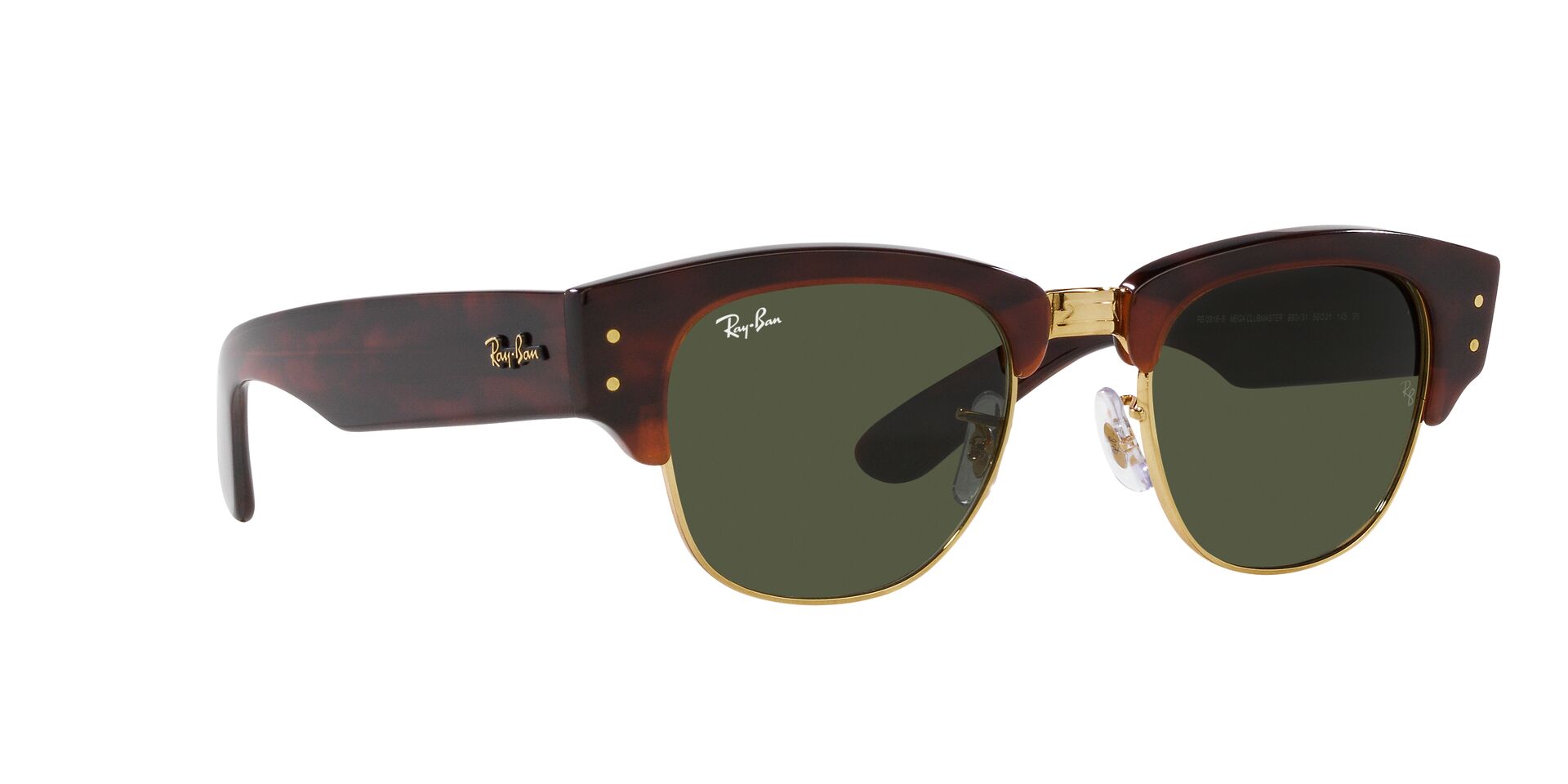RAY-BAN RB0316S MEGA CLUBMASTER 990/31 50