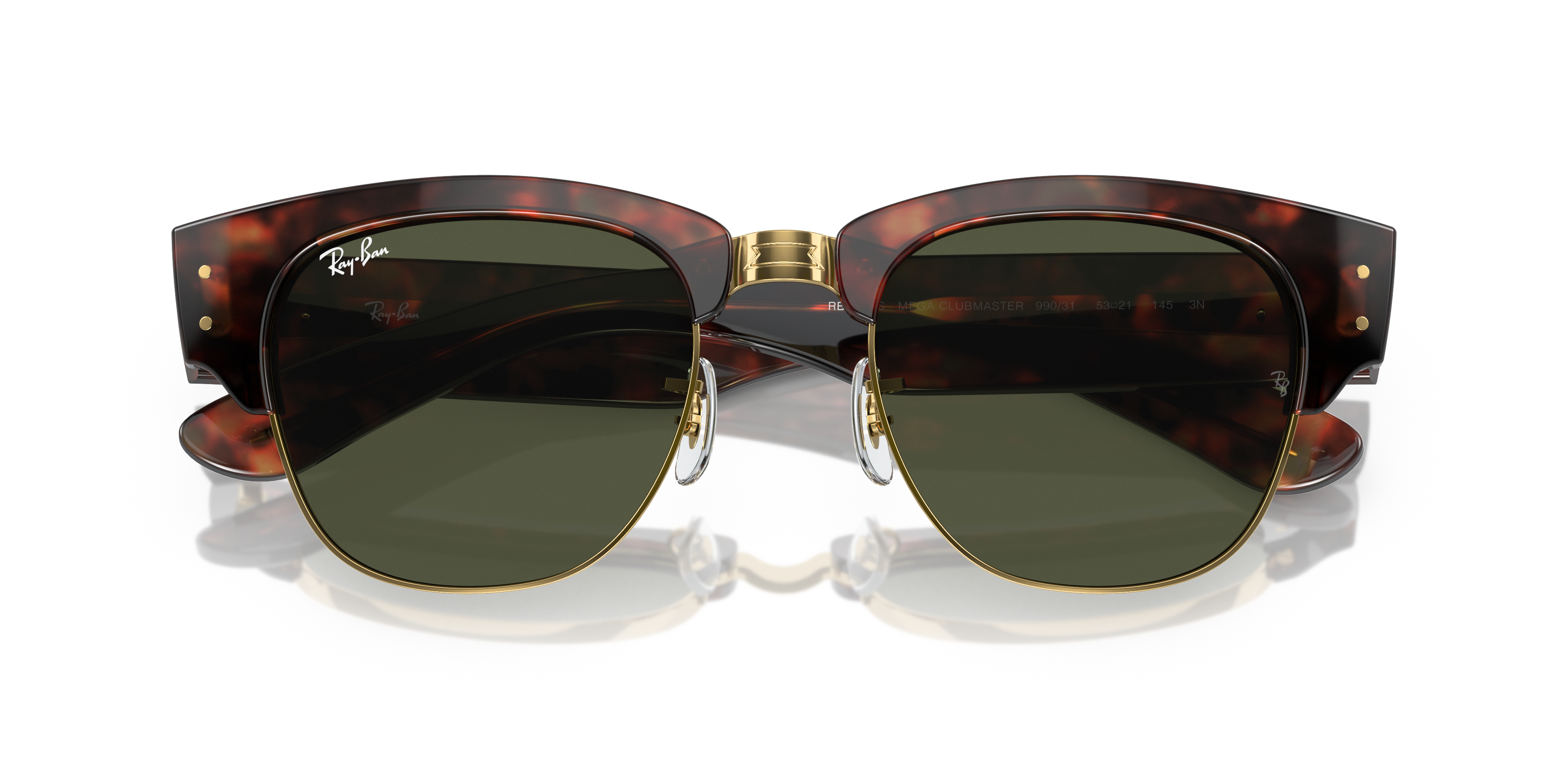RAY-BAN RB0316S MEGA CLUBMASTER 990/31 50