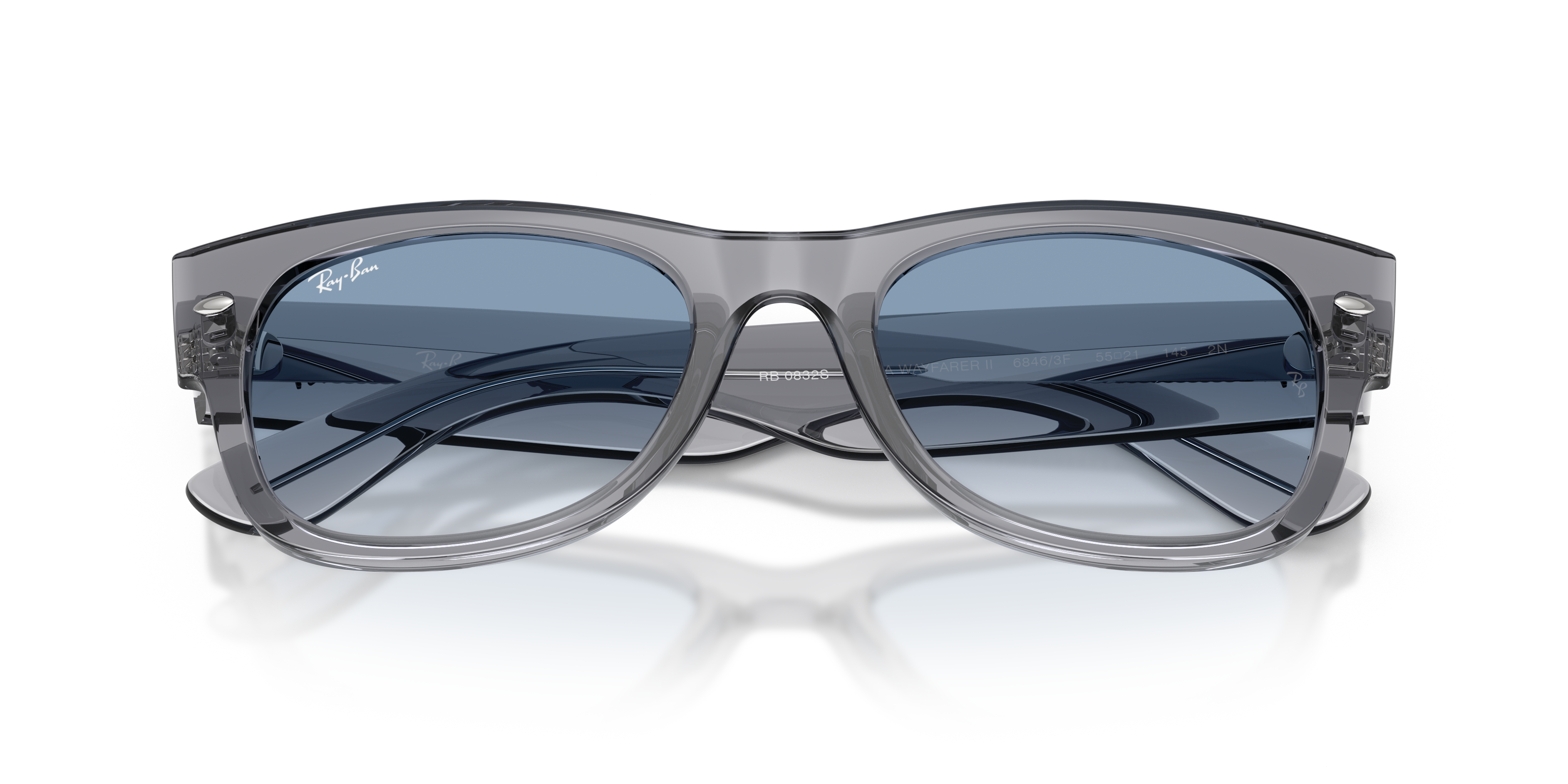 RAY-BAN RB0832S MEGA WAYFARER II 68463F 55