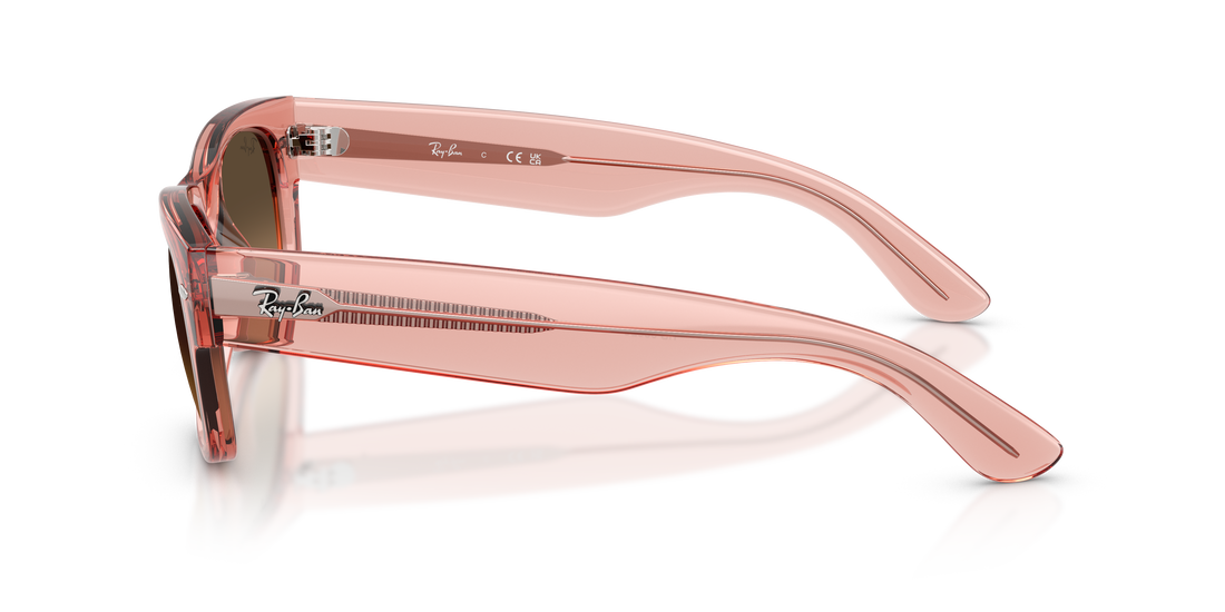Gafas de sol ray-ban rb0832s mega wayfarer ii 684843 rosa square unisex talla 55mm - Vista de detalle
