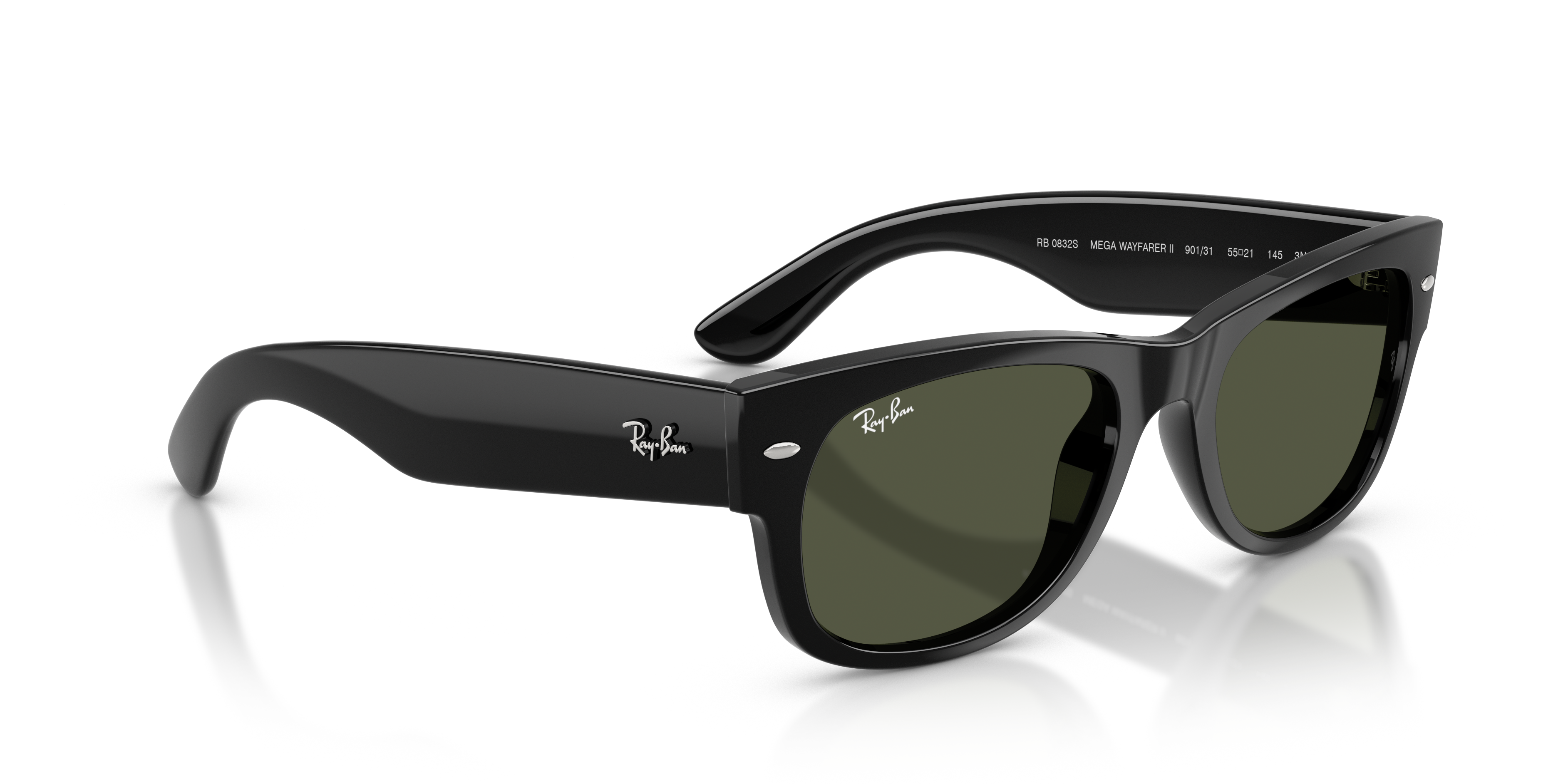 RAY-BAN RB0832S MEGA WAYFARER II 901/31 55