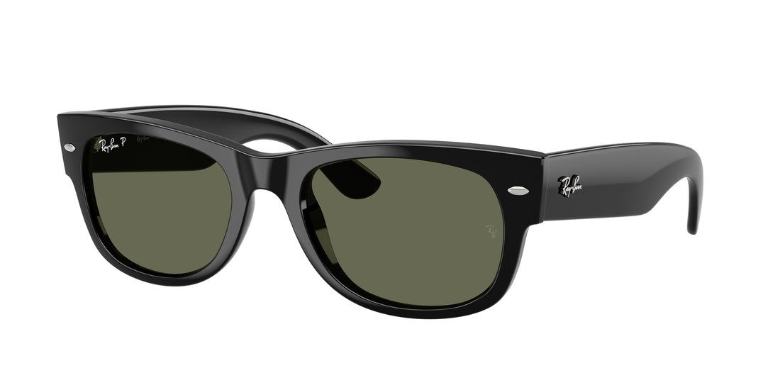 Occhiali da sole ray-ban rb0832s mega wayfarer ii 901/58 negro square unisex taglia 52mm - Vista principale