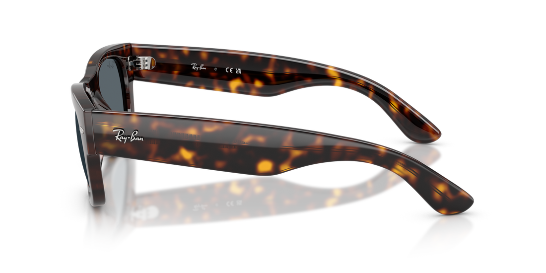 Sonnenbrillen ray-ban rb0832s mega wayfarer ii 901/58 havana square unisex größe 52mm - Detailansicht