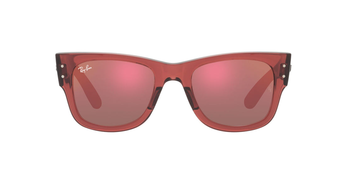 Sunglasses ray-ban rb0840s mega wayfarer 66372k . size 51mm - Detailed view