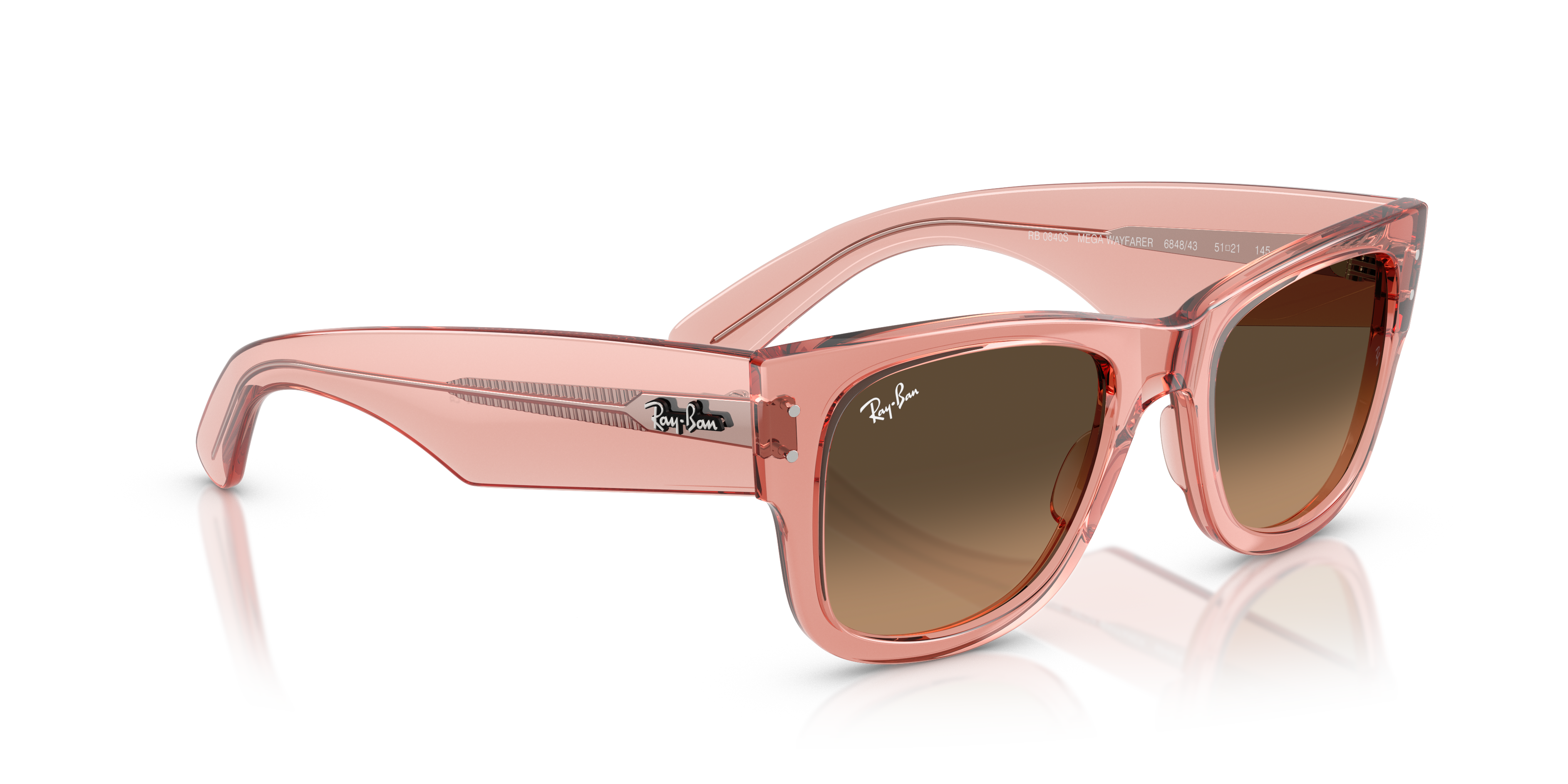 RAY-BAN RB0840S MEGA WAYFARER 684843 51