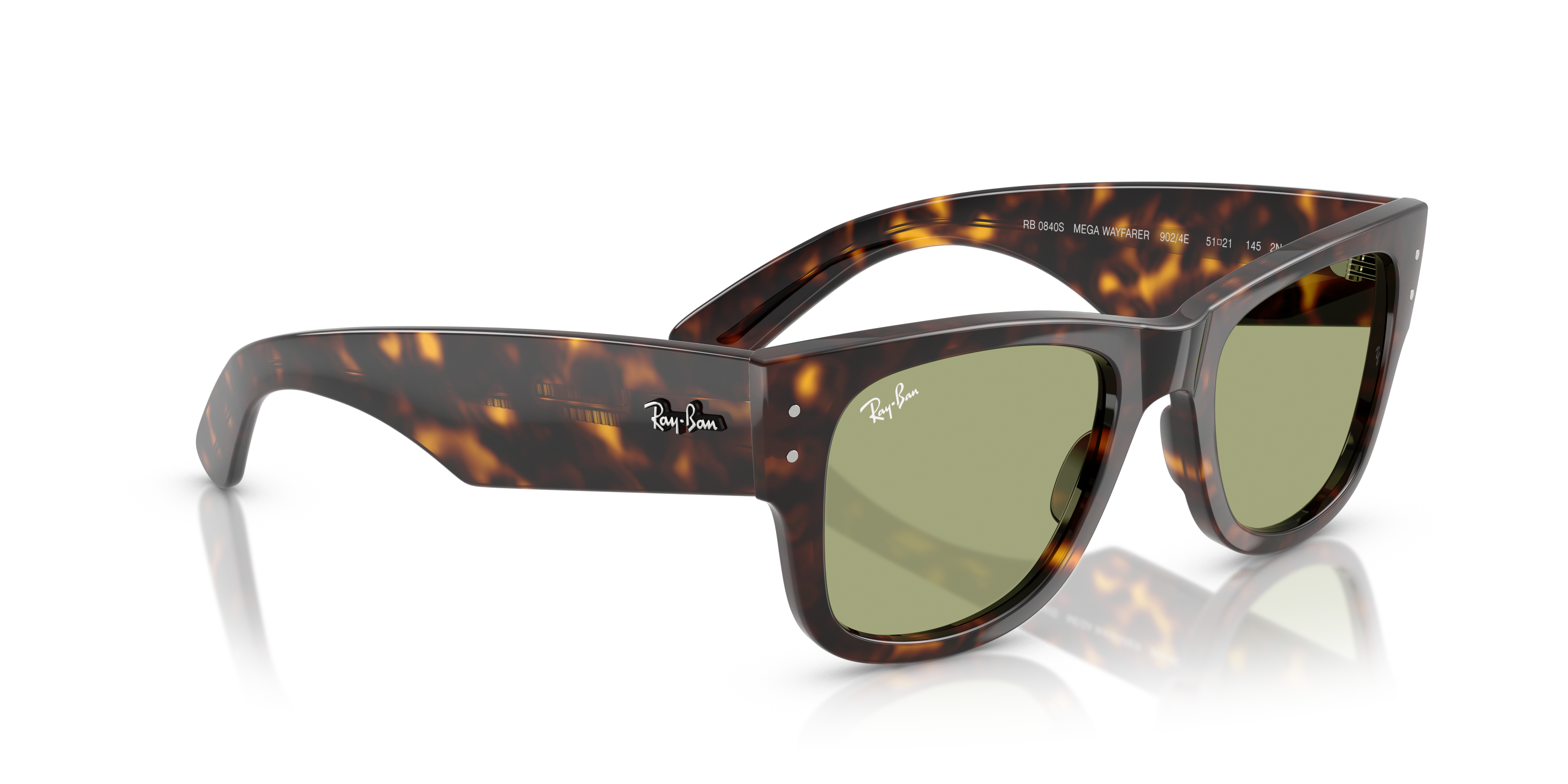 RAY-BAN RB0840S MEGA WAYFARER 902/4E 51