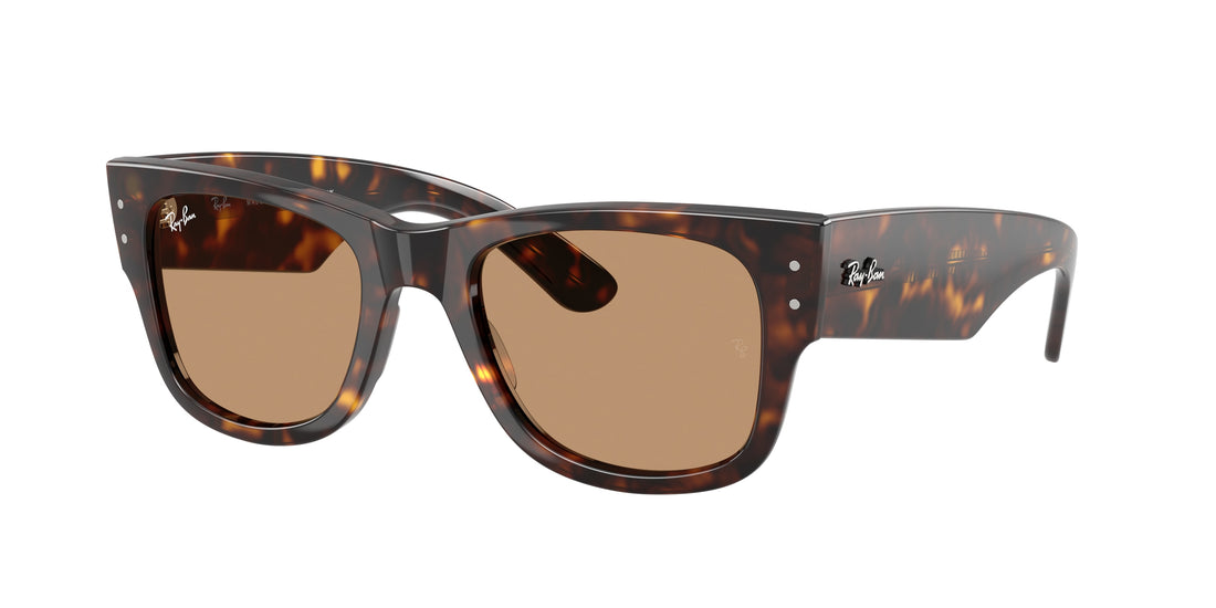 Occhiali da sole ray-ban rb0840s mega wayfarer 902/53 havana square unisex taglia 51mm - Vista principale