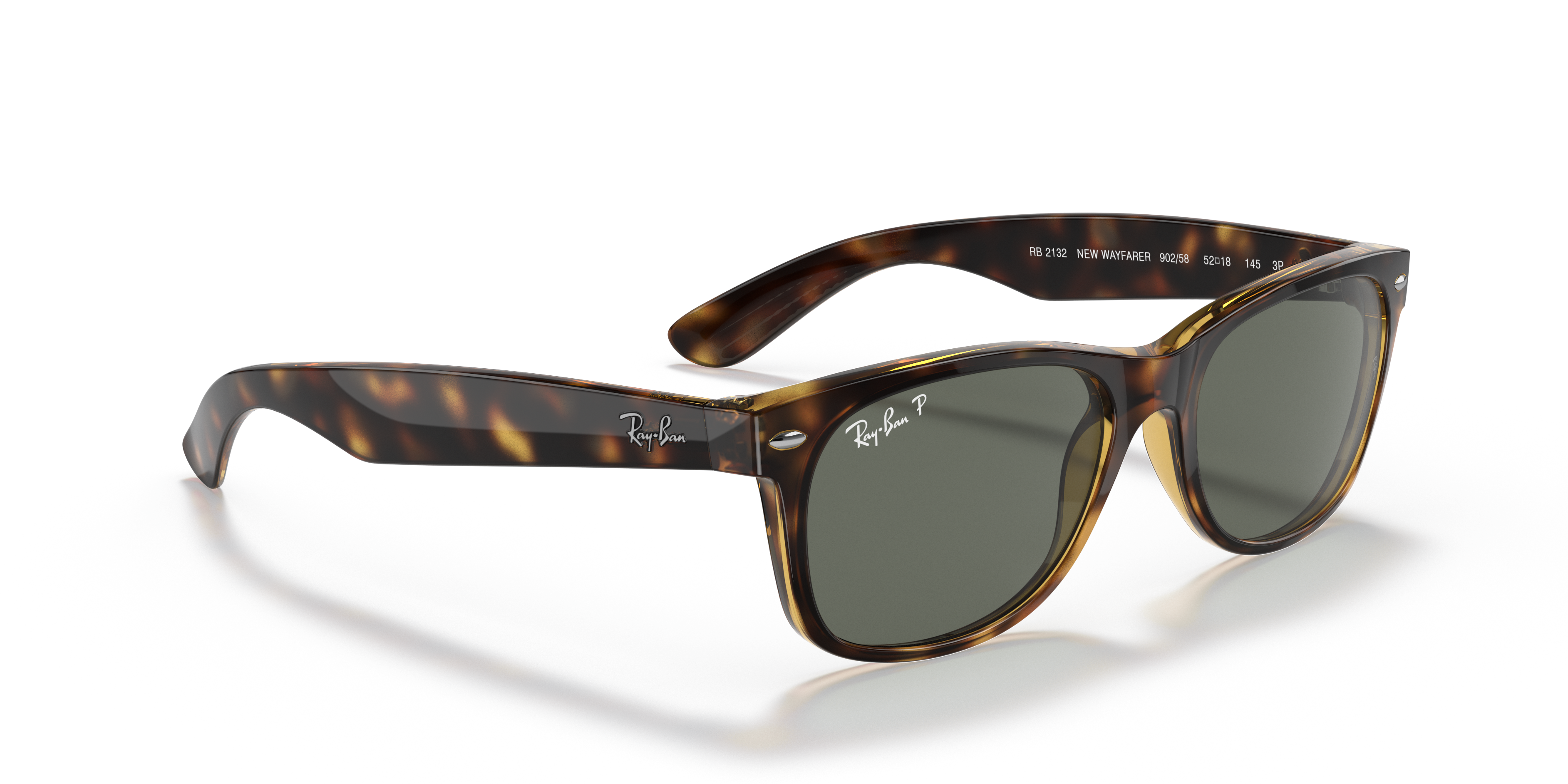 RAY-BAN RB2132 NEW WAYFARER 902/58 58