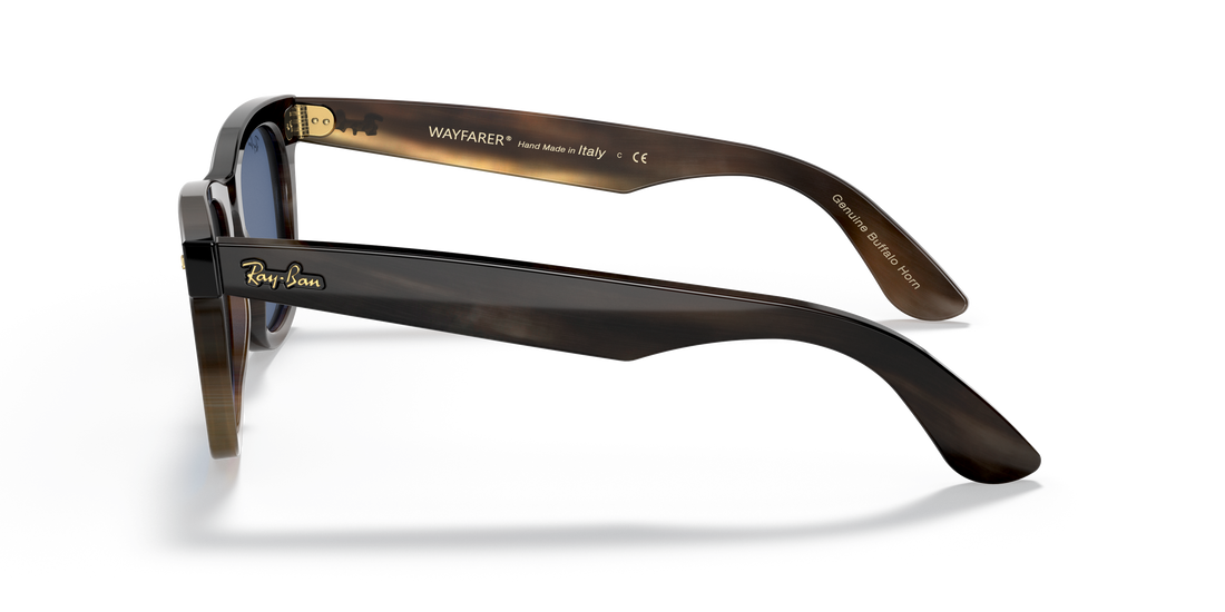 Occhiali da sole ray-ban rb2140co wayfarer 921580 havana square unisex taglia 50mm - Vista dettagliata