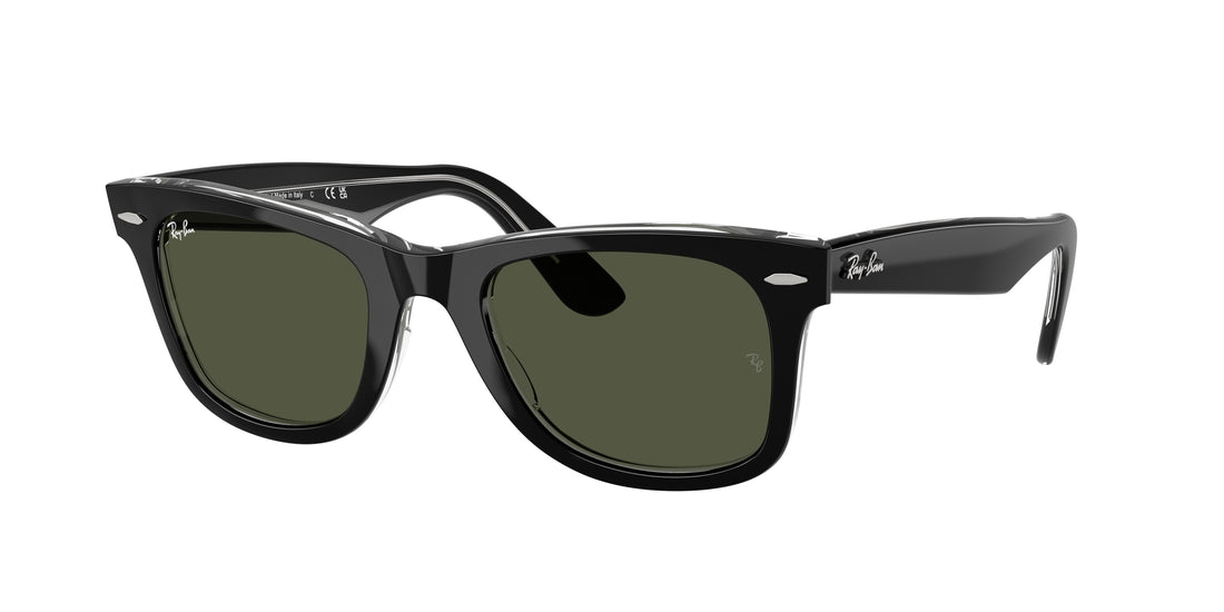 Lunettes de soleil ray-ban rb2140 wayfarer 129431 negro square unisex taille 50mm - Vue principale