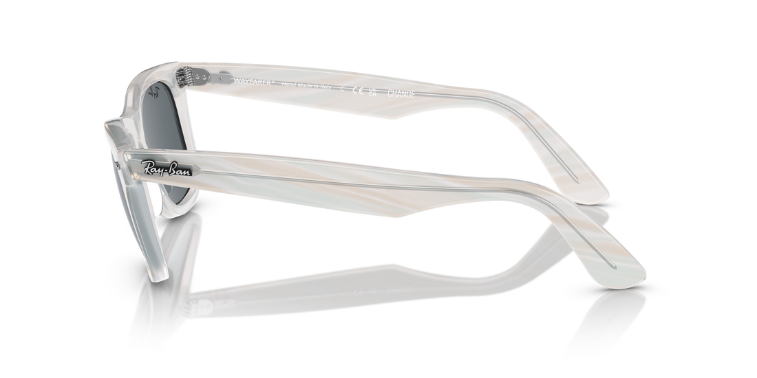 Occhiali da sole ray-ban rb2140 wayfarer 1407r5 blu square unisex taglia 50mm - Vista dettagliata