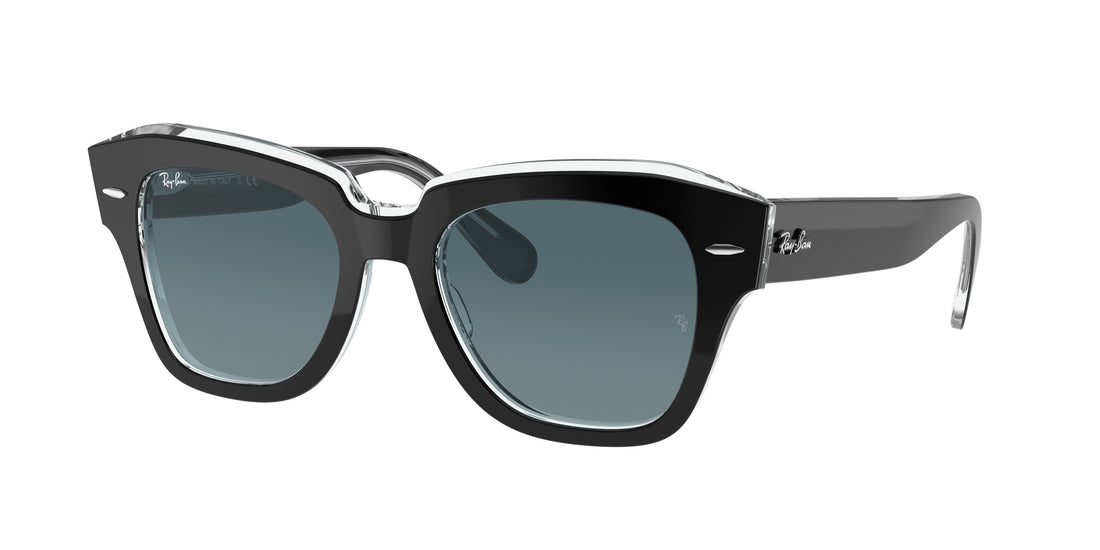 Lunettes de soleil ray-ban rb2186 state street 12943m unisex taille 49mm - Vue principale