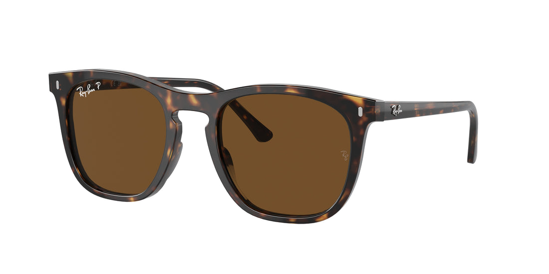 Sonnenbrillen ray-ban rb2210 902/57 havana square unisex größe 53mm - Hauptansicht