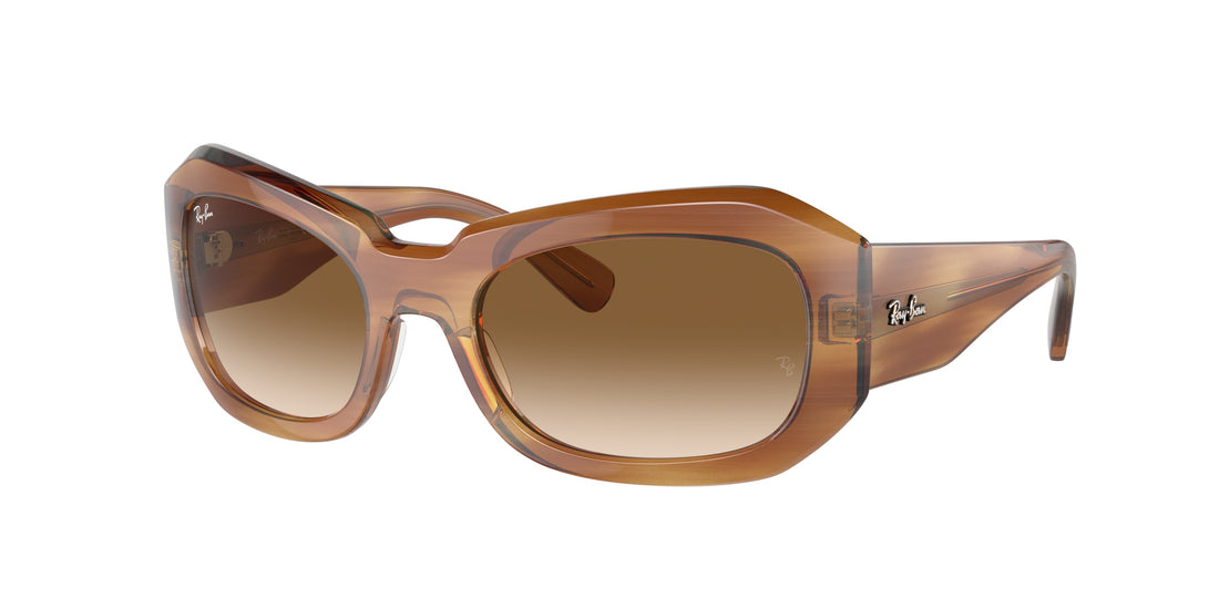 Occhiali da sole ray-ban rb2212 beate 140351 havana pillow unisex taglia 56mm - Vista principale