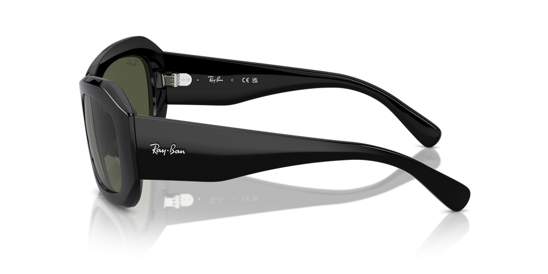 Lunettes de soleil ray-ban rb2212 beate 901/31 negro pillow unisex taille 56mm - Vue détaillée