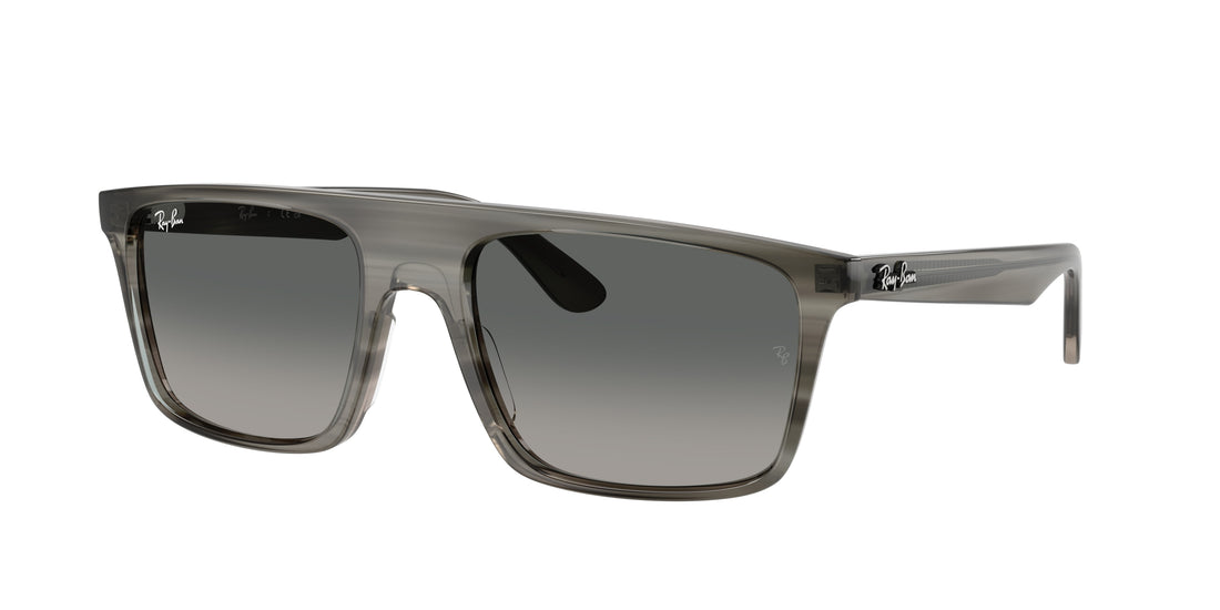 Sonnenbrillen ray-ban rb2222 143871 gris square unisex größe 55mm - Hauptansicht