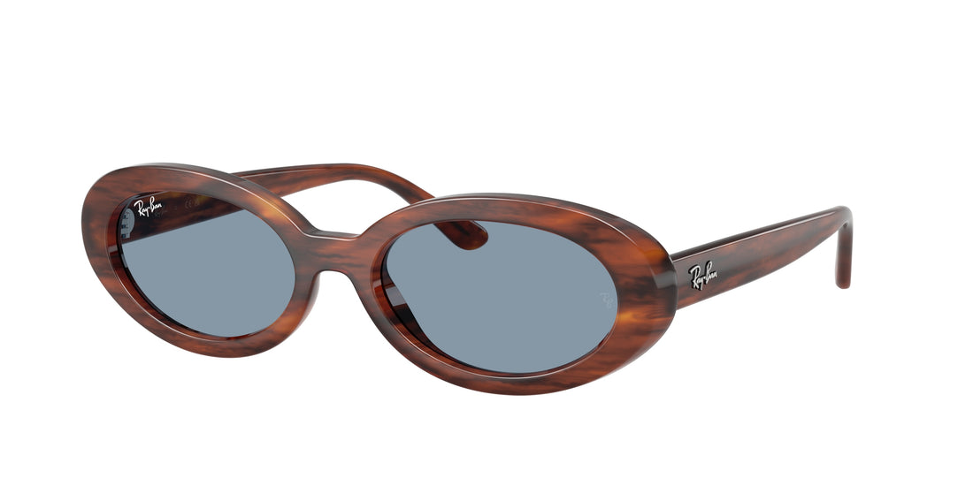 Lunettes de soleil ray-ban rb2223 954/56 marron oval femenino taille 54mm - Vue principale