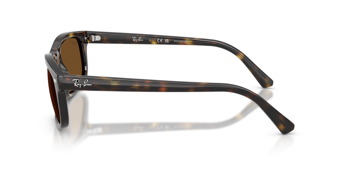 Gafas de sol ray-ban rb2224 710/57 havana rectangular unisex talla 60mm - Vista de detalle