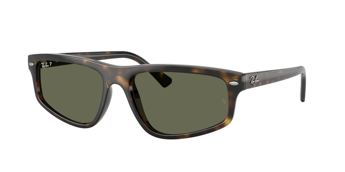 Occhiali da sole ray-ban rb2225 710/58 havana irregular unisex taglia 59mm - Vista principale
