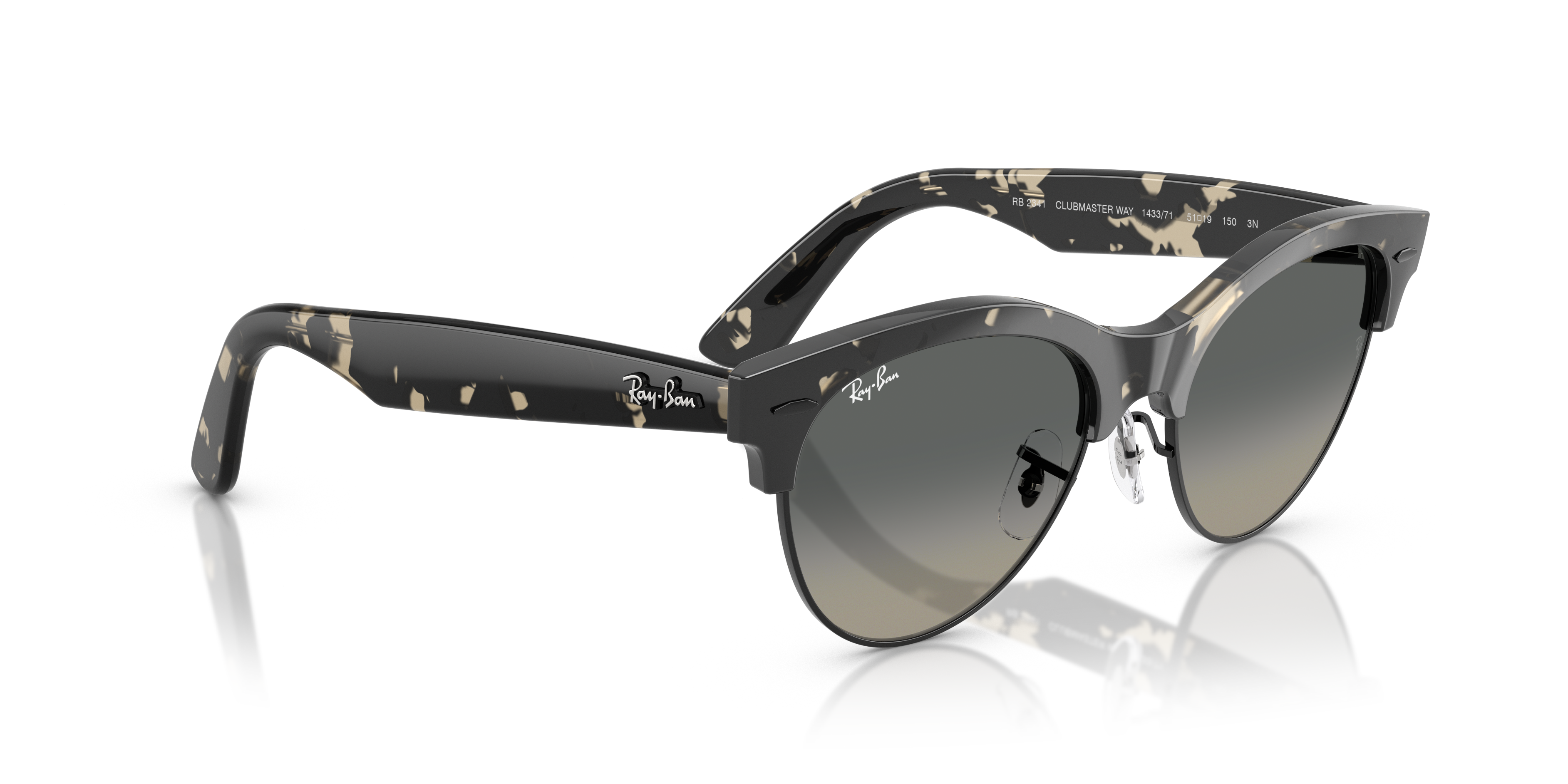 RAY-BAN RB2341 CLUBMASTER WAY 143371 51