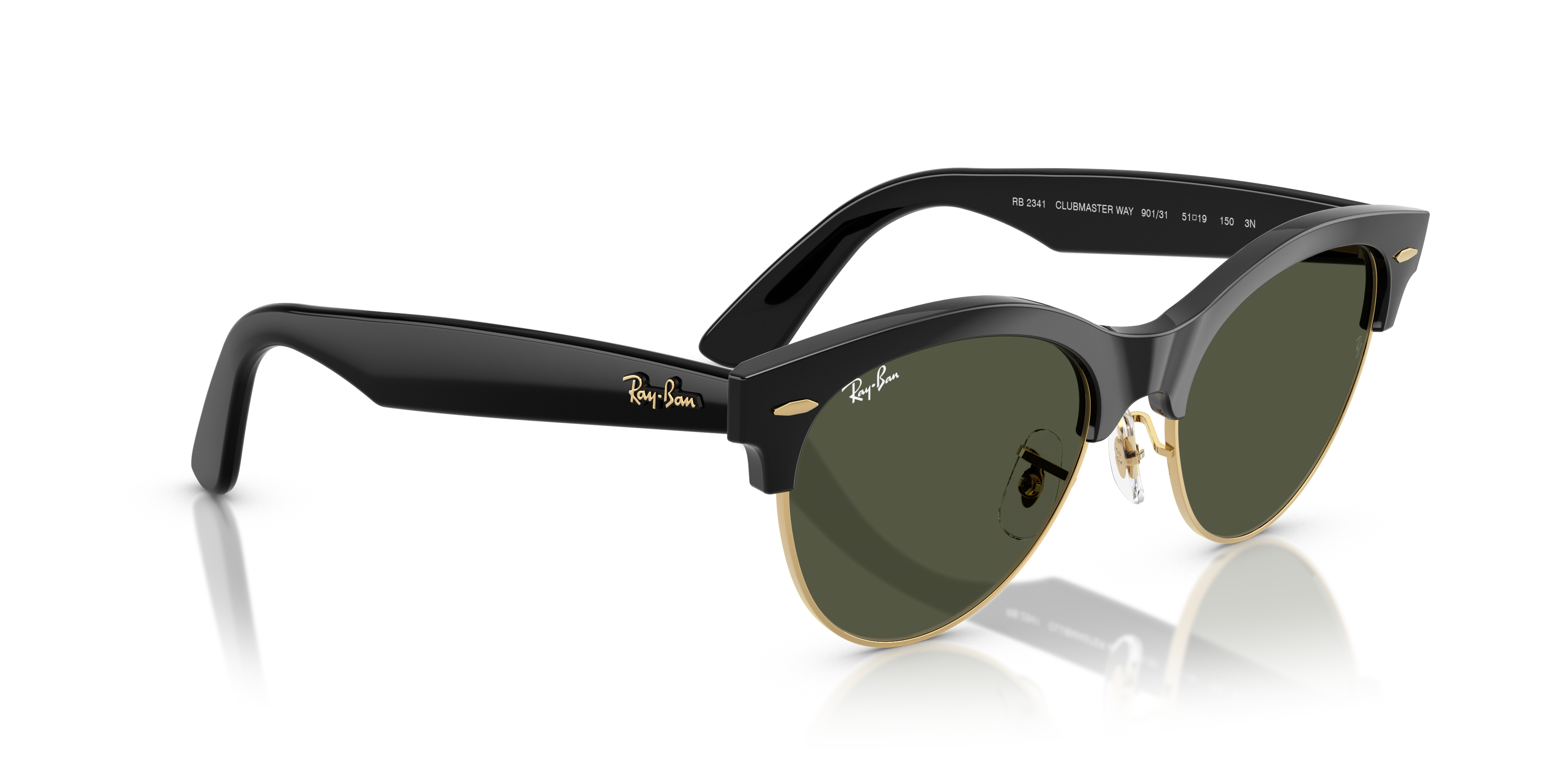 RAY-BAN RB2341 CLUBMASTER WAY 901/31 54
