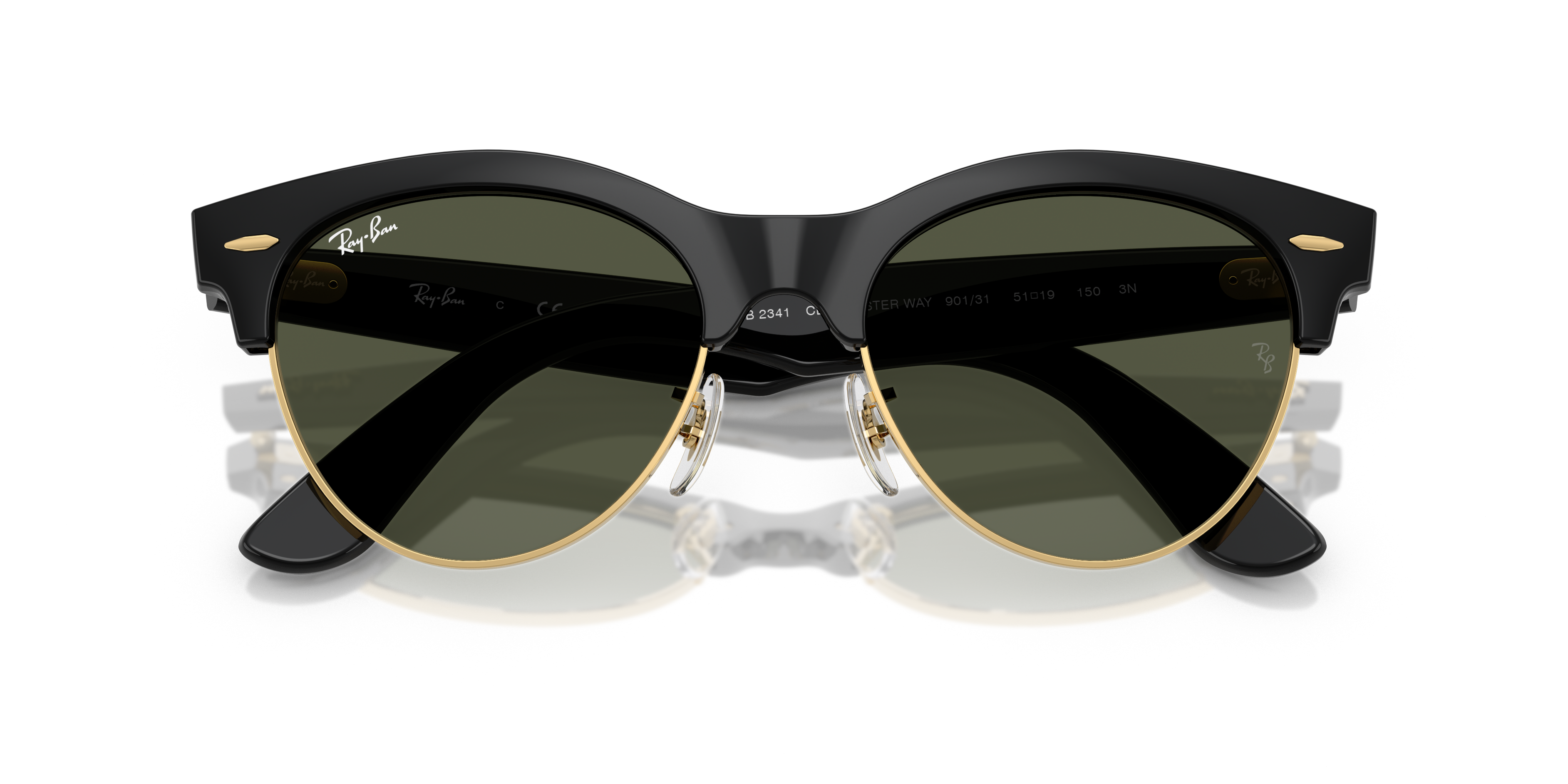 RAY-BAN RB2341 CLUBMASTER WAY 901/31 54