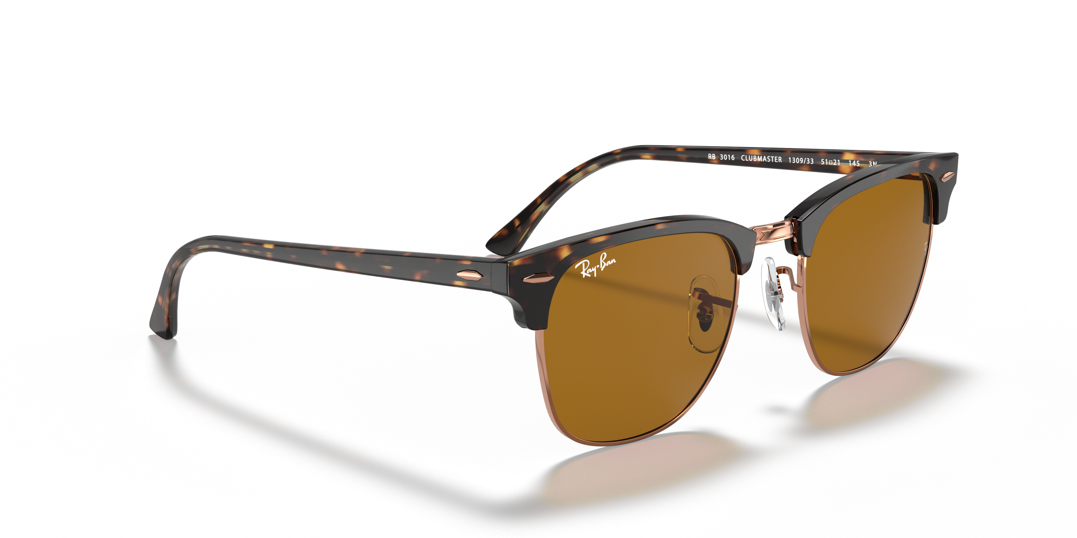 RAY-BAN RB3016 CLUBMASTER 130933 51