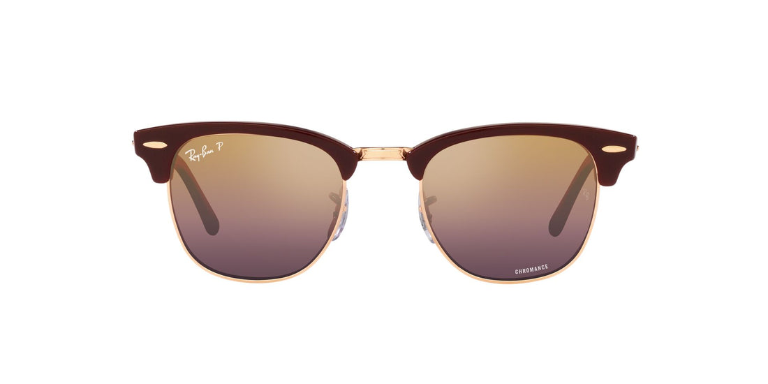 Okulary przeciwsłoneczne ray-ban rb3016 clubmaster 1365g9 unisex rozmiar 51mm - Widok szczegółowy