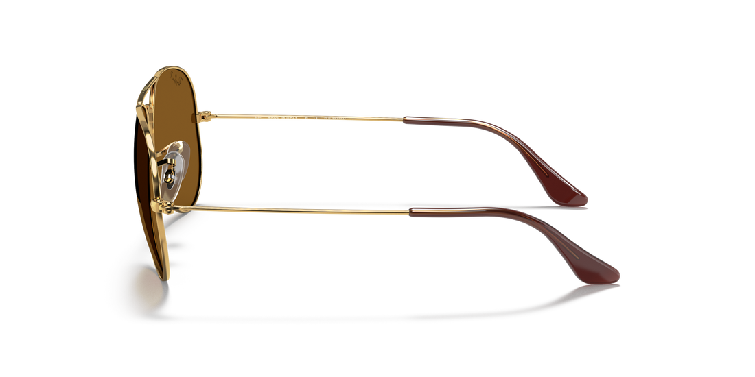 Sonnenbrillen ray-ban rb3025 aviator large metal 001/57 . größe 58mm - Detailansicht