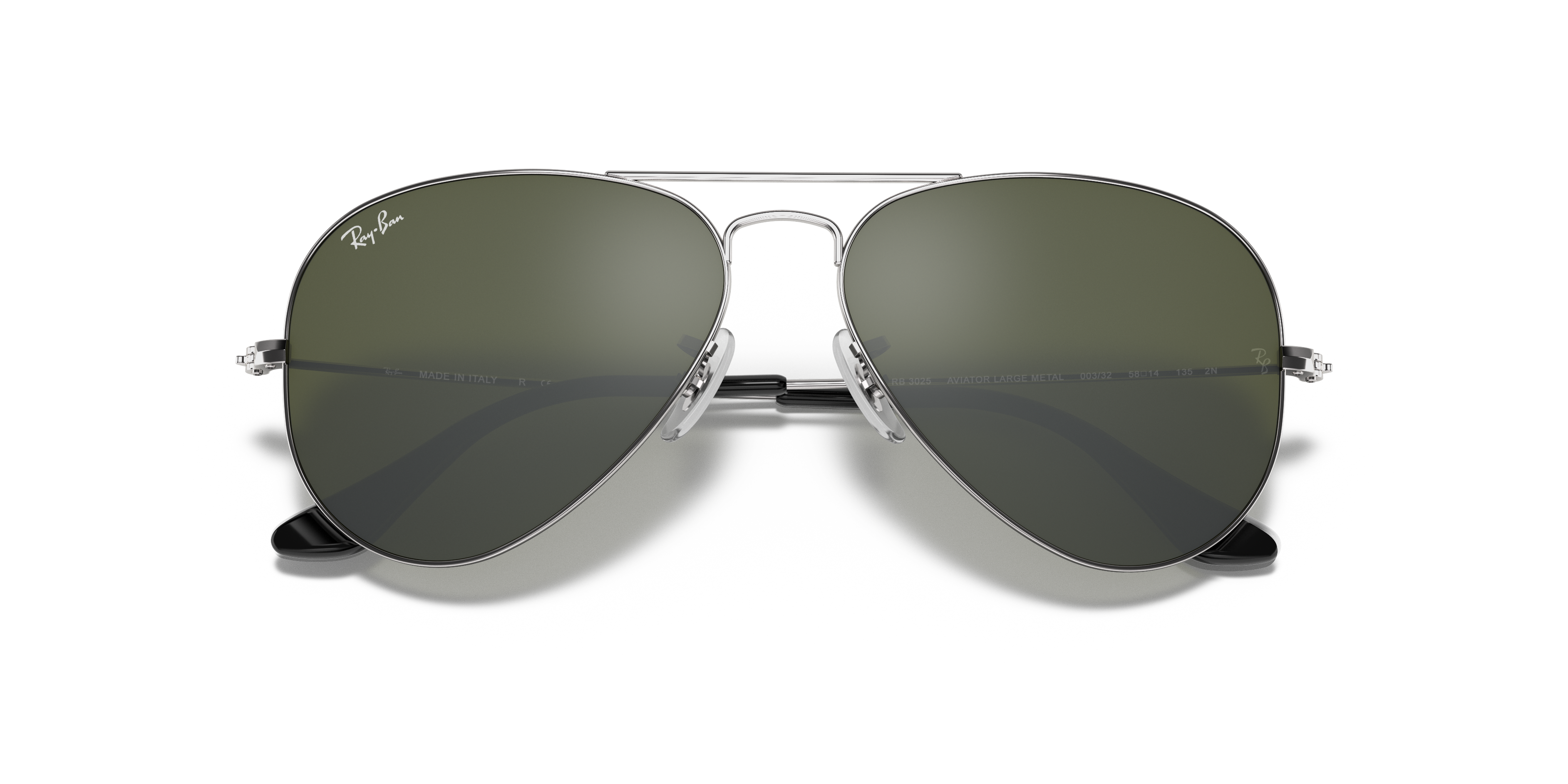 Ray-ban rb3025 aviatore grande metallo 003/40 62