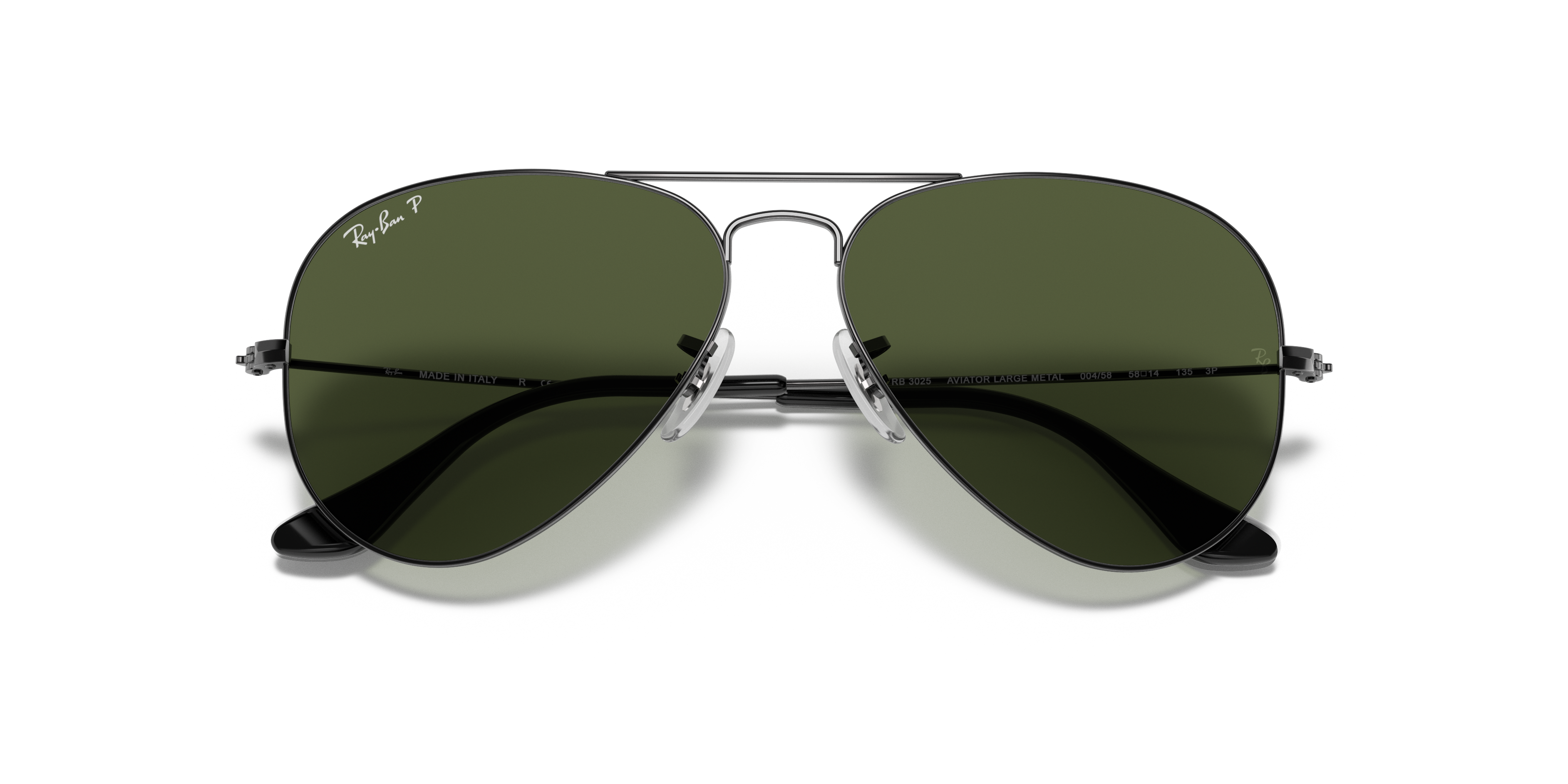 Ray-ban rb3025 aviatore grande metallo 004/58 58