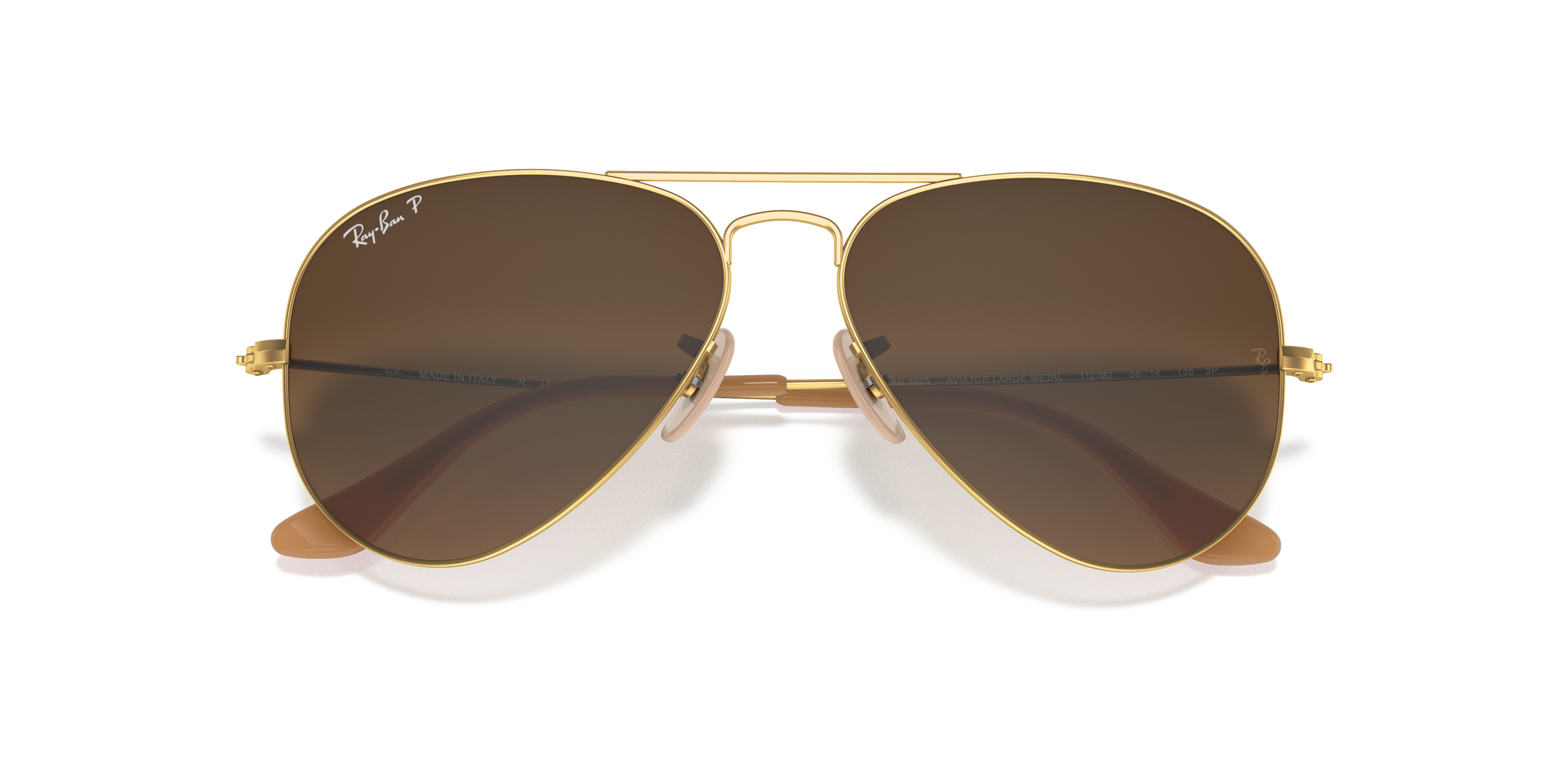 Ray-ban rb3025 aviatore grande metallo 112/m2 55