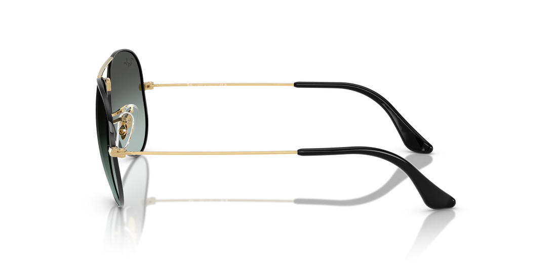 Sunglasses ray-ban rb3025 aviator 9271gk negro pilot unisex size 62mm - Detailed view
