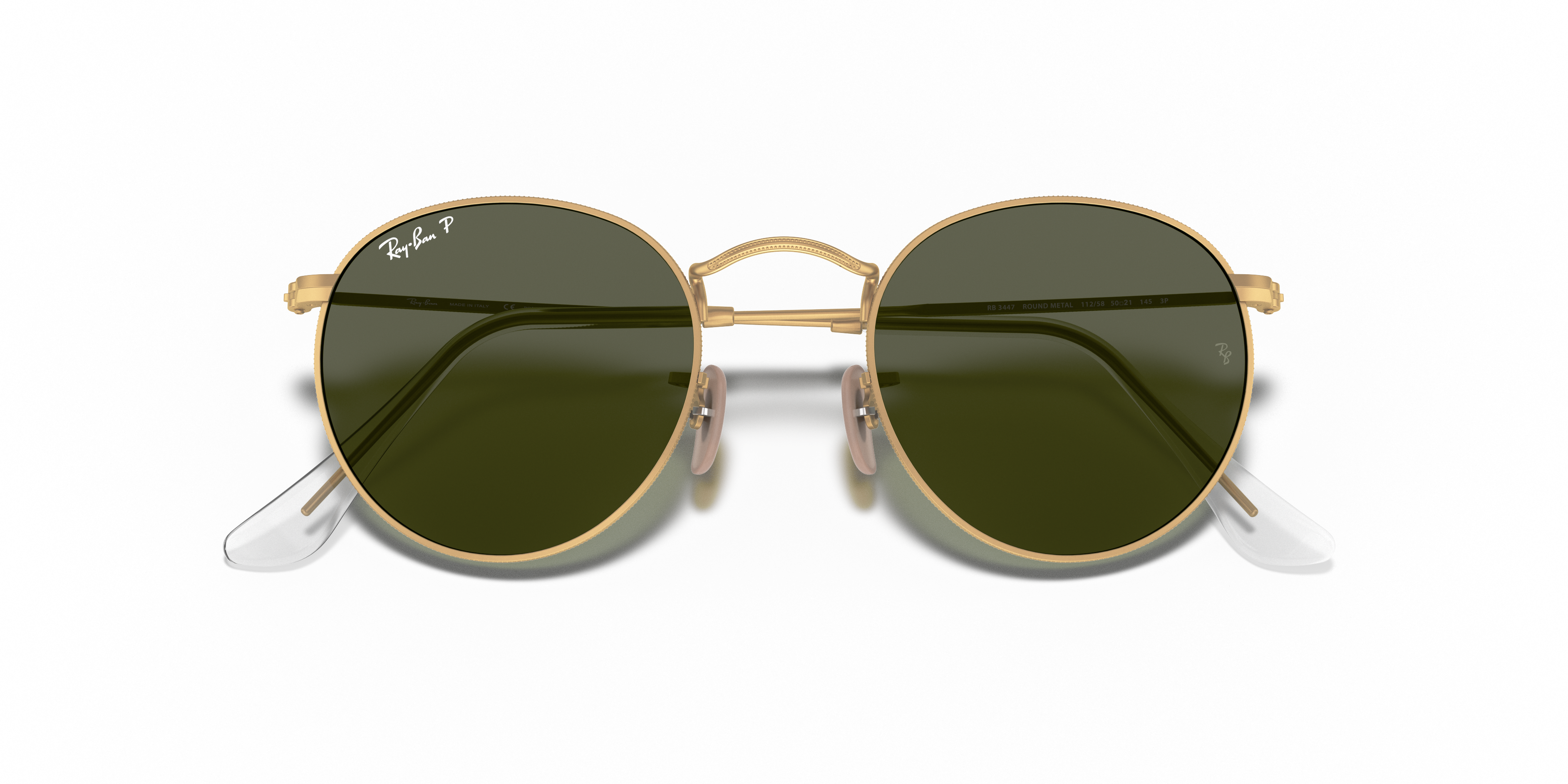 RAY-BAN RB3447 ROUND METAL 112/58 50