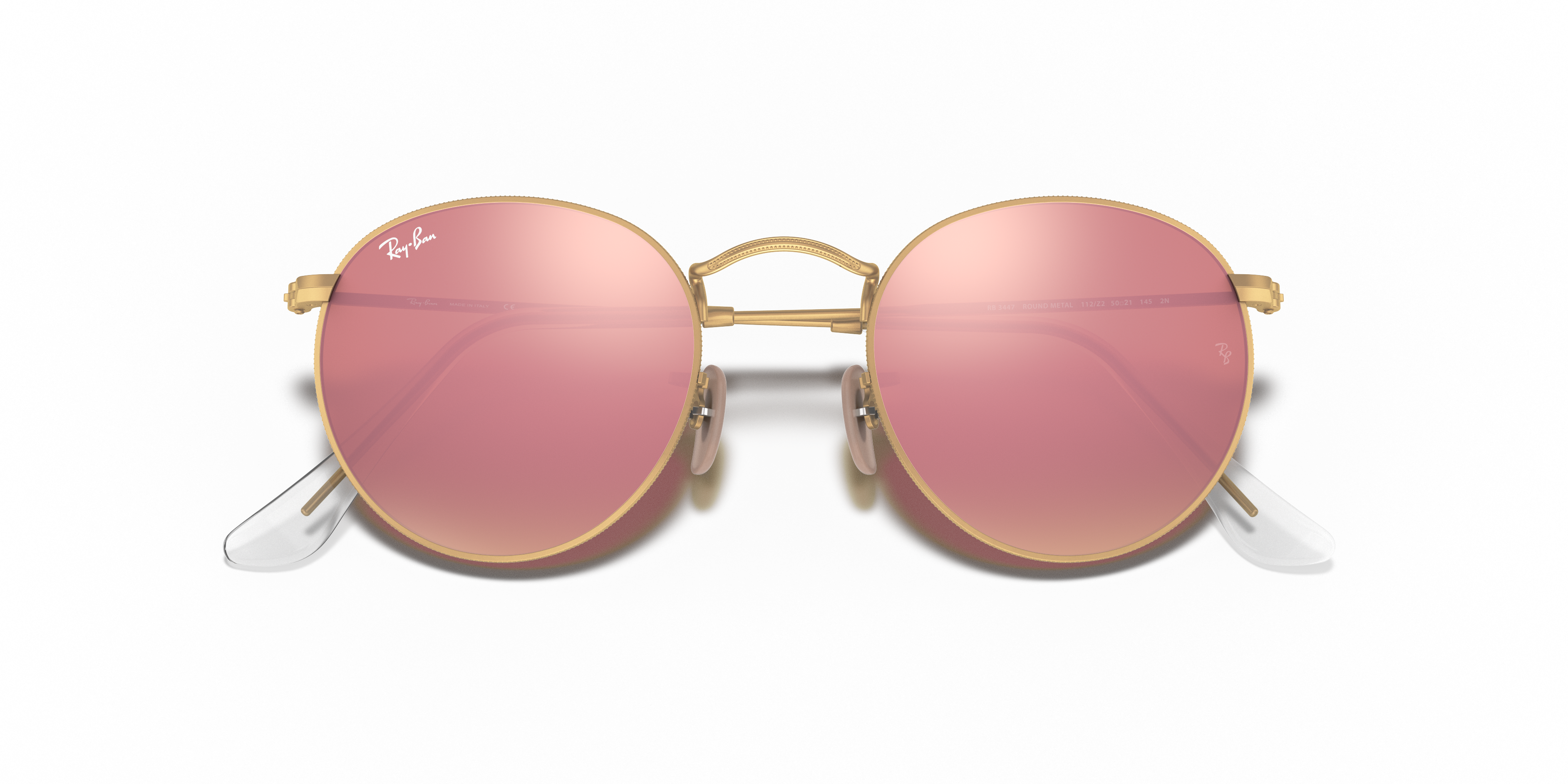 RAY-BAN RB3447 ROUND METAL 112/Z2 50