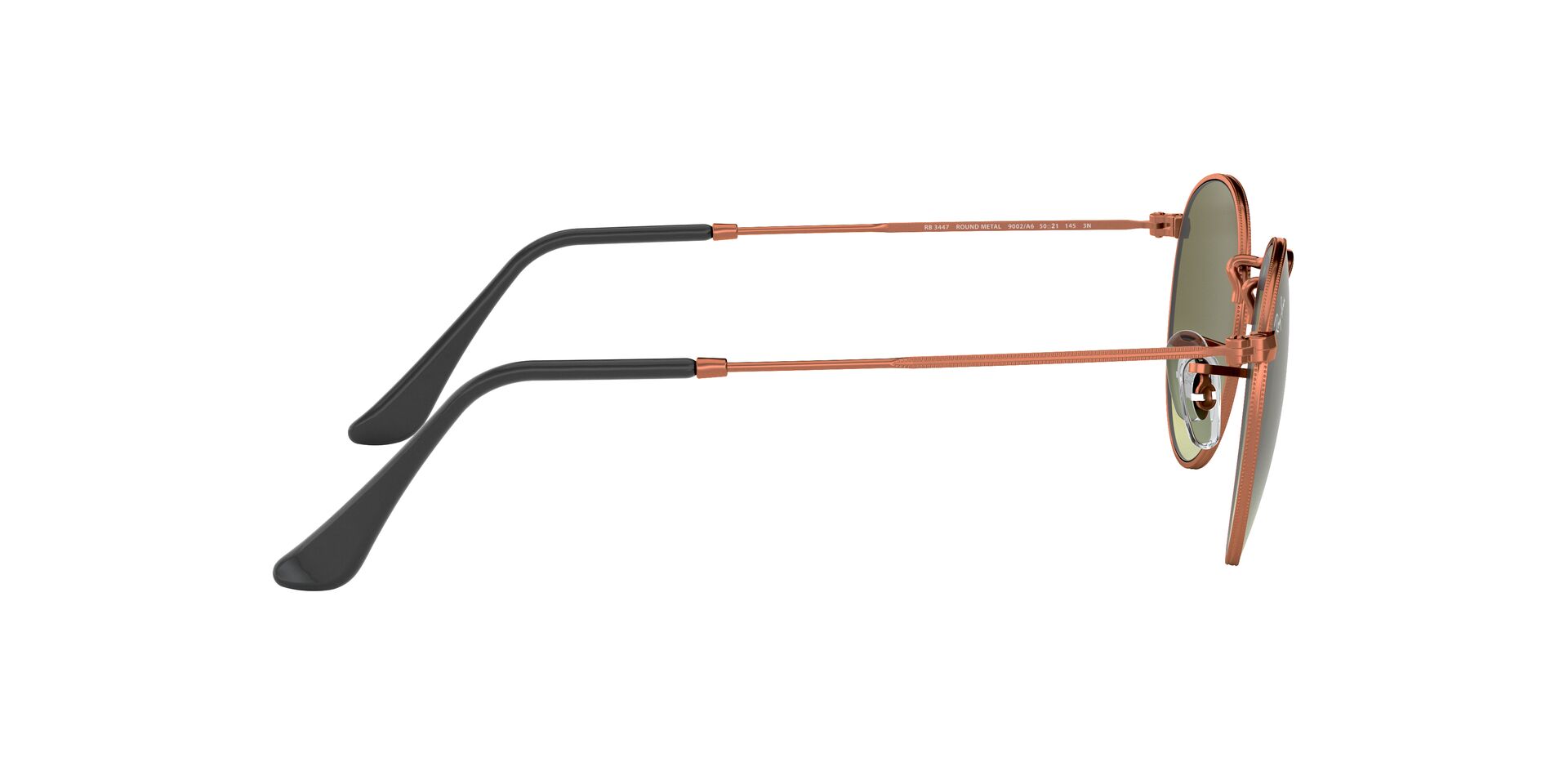 RAY-BAN RB3447 ROUND METAL 9002A6 53 - 7