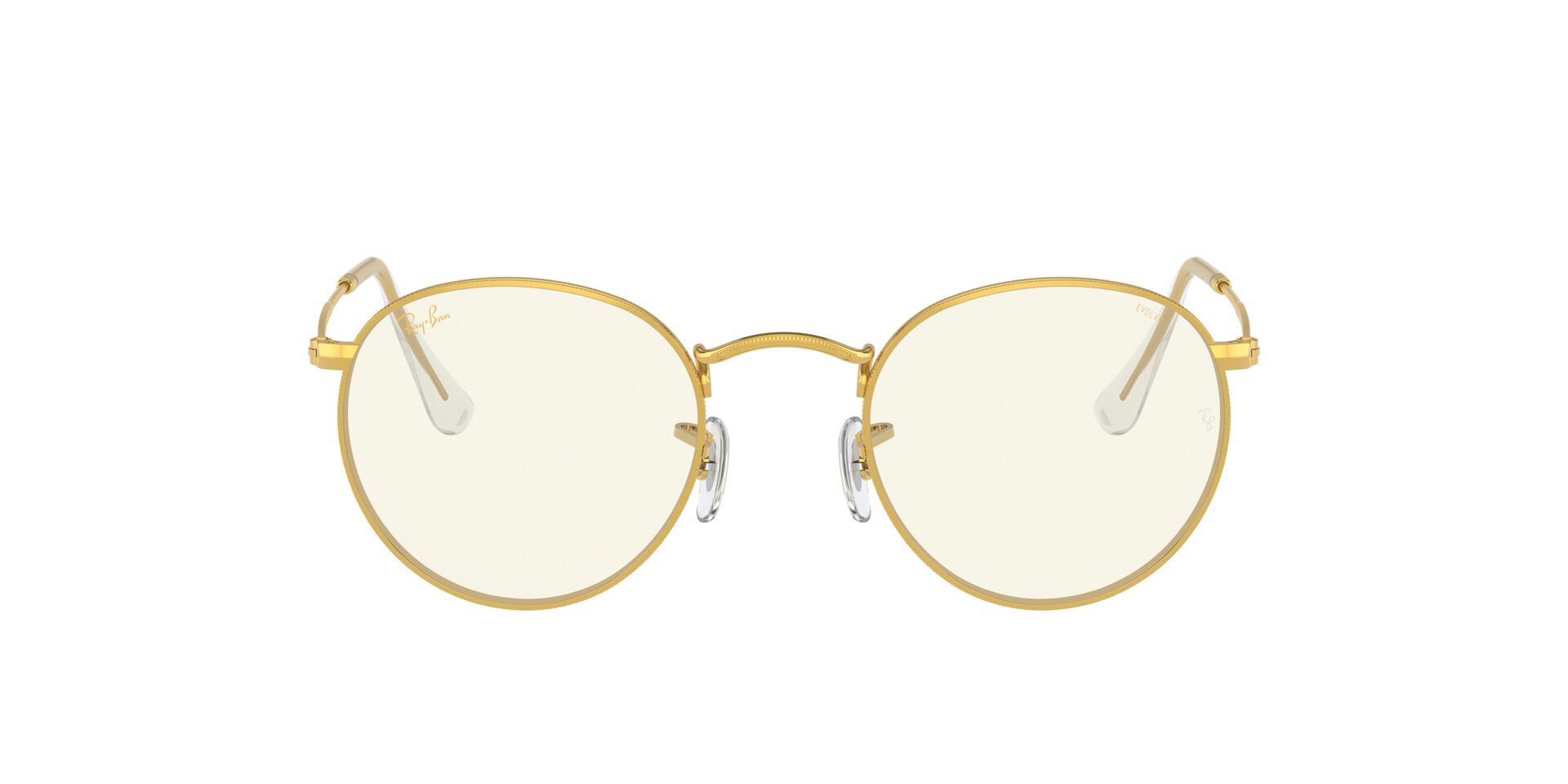 RAY-BAN RB3447 ROUND METAL 9196BL 47