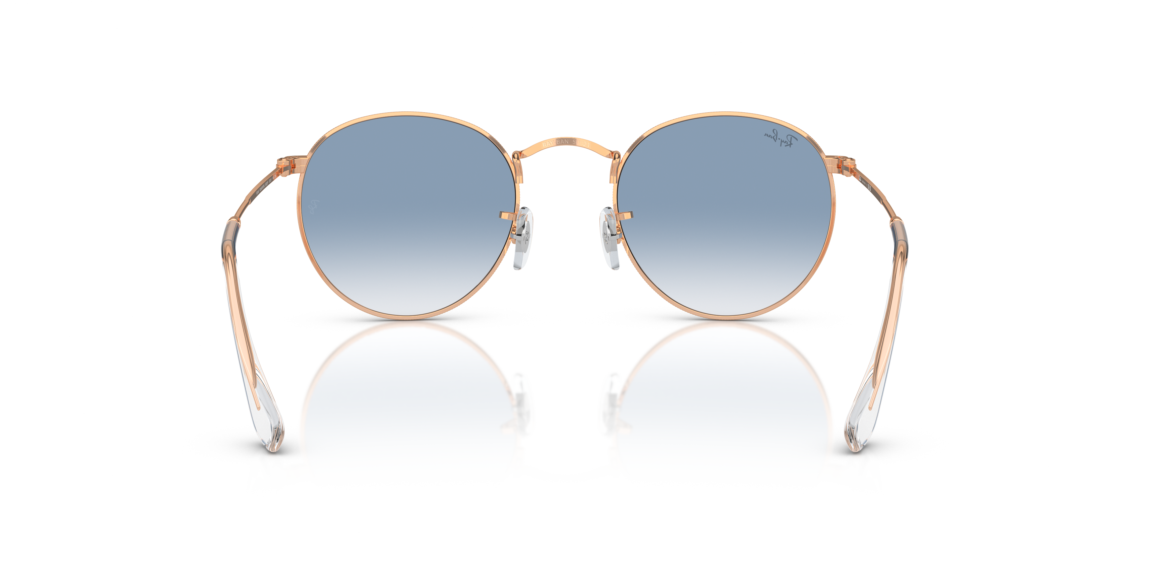 RAY-BAN RB3447 ROUND METAL 92023F 53