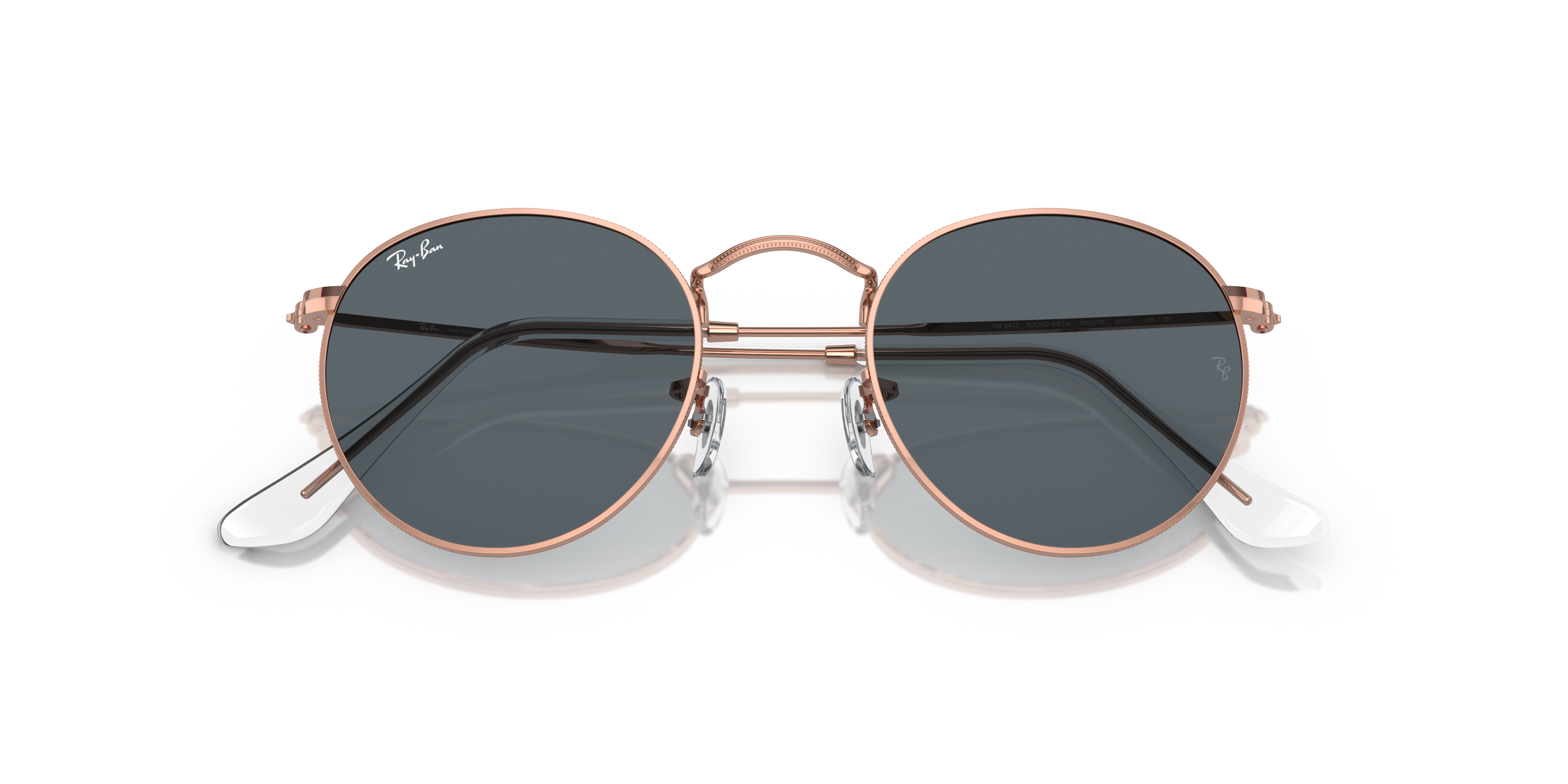 RAY-BAN RB3447 ROUND METAL 9202R5 50