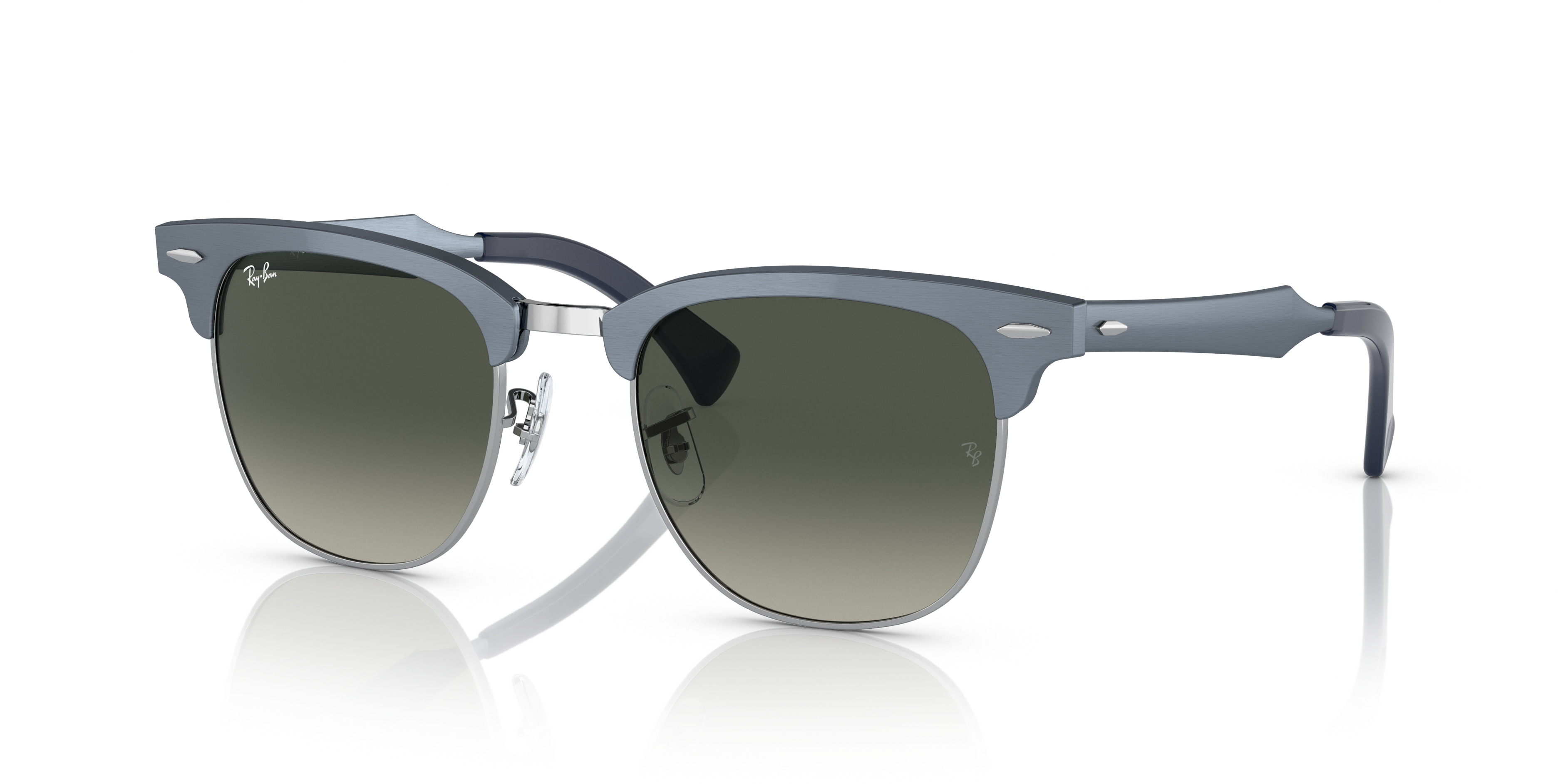 RAY-BAN RB3507 CLUBMASTER ALUMINUM 924871 51